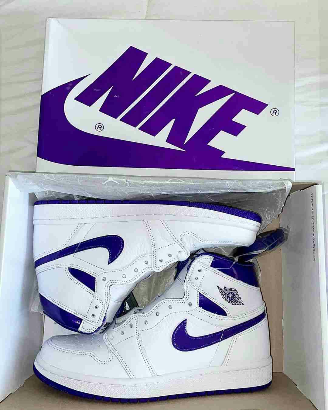 (Women) Air Jordan 1 High OG 'Court Purple' CD0461-151