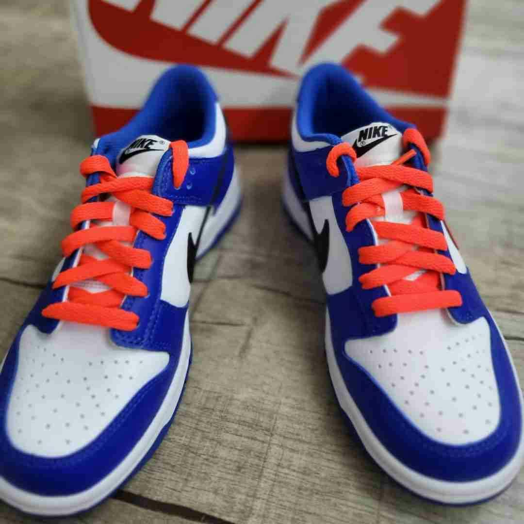 (Grade School) Nike Dunk Low 'Game Royal Crimson' CW1590-104