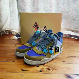 Union LA x Air Jordan 4 Retro 'Desert Moss' DJ5718-300 Union LA x Air Jordan 4 Retro 'Desert Moss' DJ5718-300
