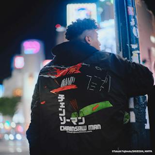 Chainsaw Man Bomber Jacket (Limited Edition; Pre-order only, delivery from Jan 2025 onwards)