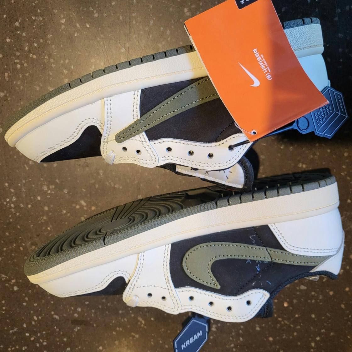 (Preschool) Travis Scott x Air Jordan 1 Low OG 'Olive' DZ5909-106