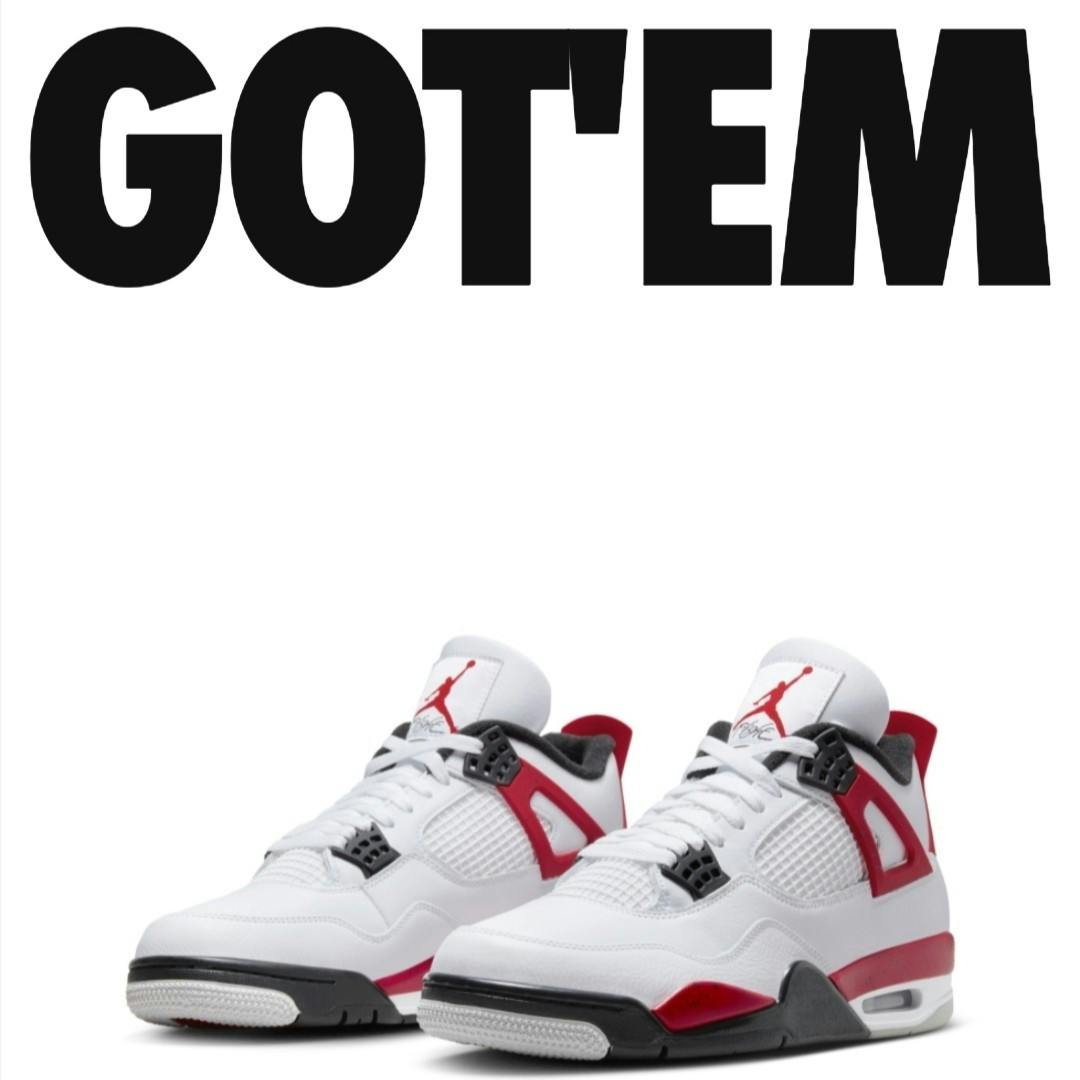 Air Jordan 4 Retro 'Red Cement' DH6927-161