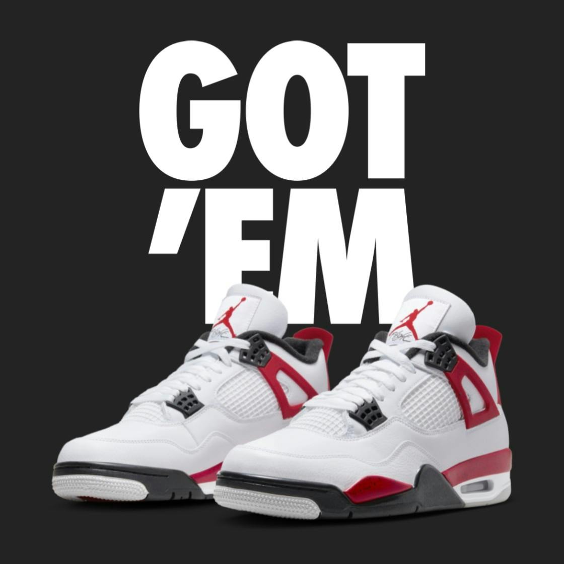 Air Jordan 4 Retro 'Red Cement' DH6927-161