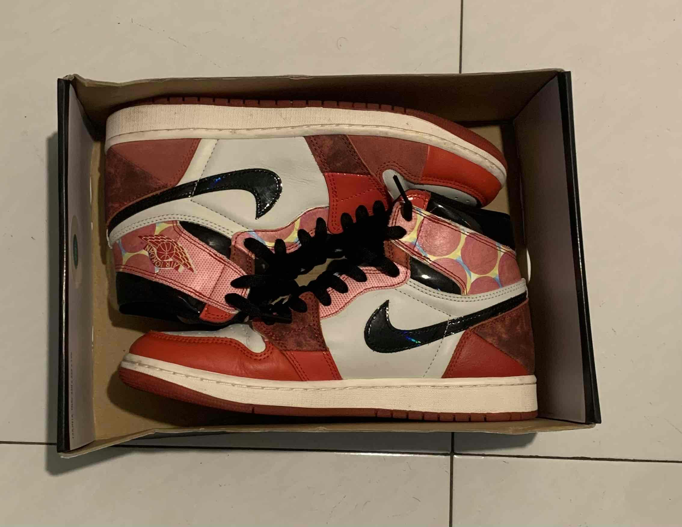 Marvel Spiderman x Air Jordan 1 Retro High OG 'Across The Spider Verse Next Chapter' DV1748-601 Marvel Spiderman x Air Jordan 1 Retro High OG 'Across The Spider Verse Next Chapter' DV1748-601