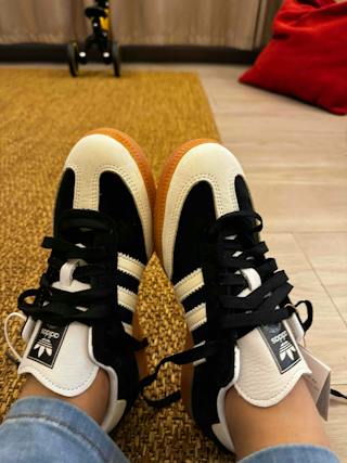 (Women) adidas Samba OG 'Black Wonder White' IE5836 (Women) adidas Samba OG 'Black Wonder White' IE5836