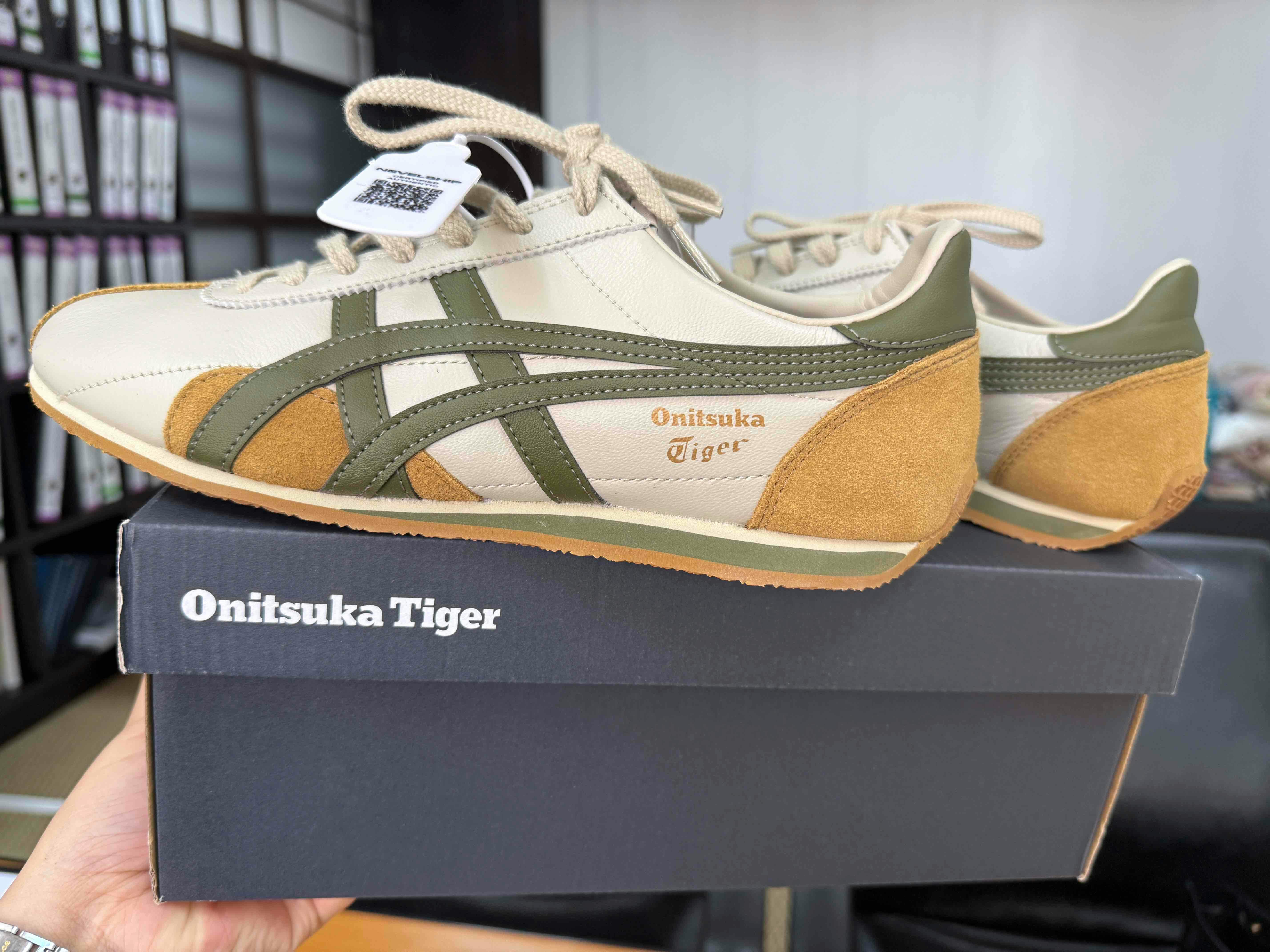 Onitsuka Tiger Runspark 'Beige Olive Green Mustard Yellow' 1183B480-200