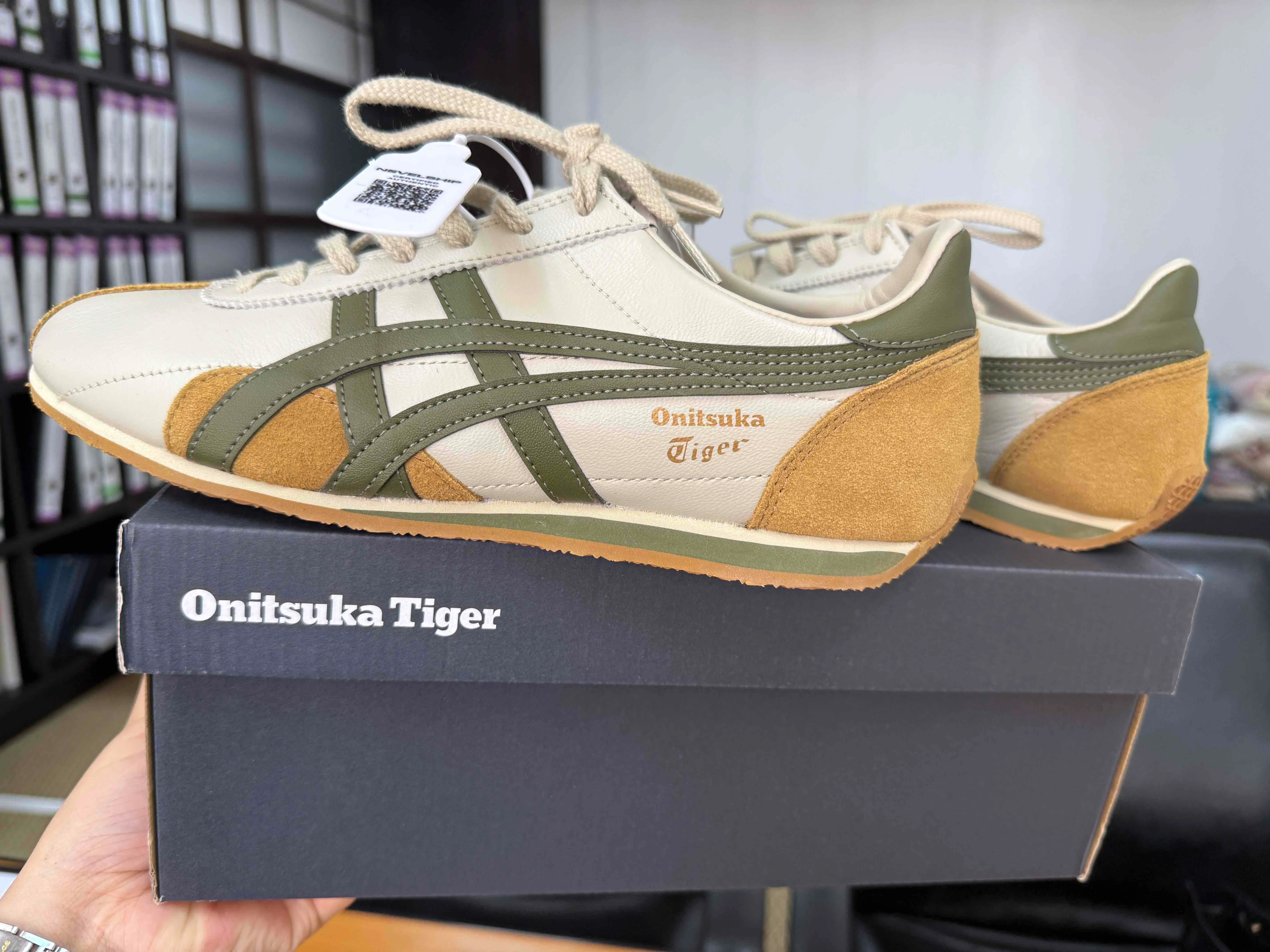 Onitsuka Tiger Runspark 'Beige Olive Green Mustard Yellow' 1183B480-200