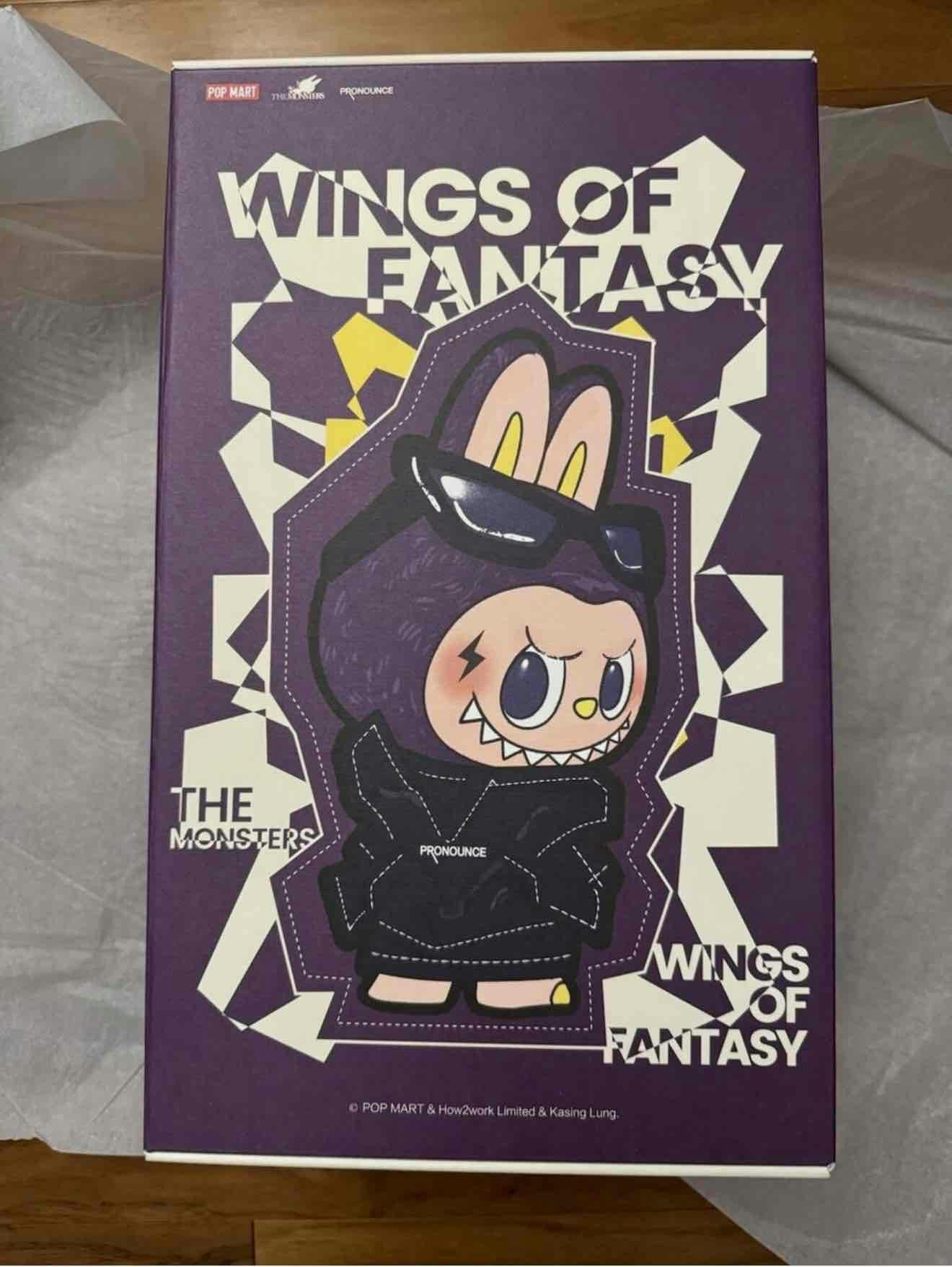 Pop Mart Labubu x Pronounce Wings of Fantasy Vinyl Plush