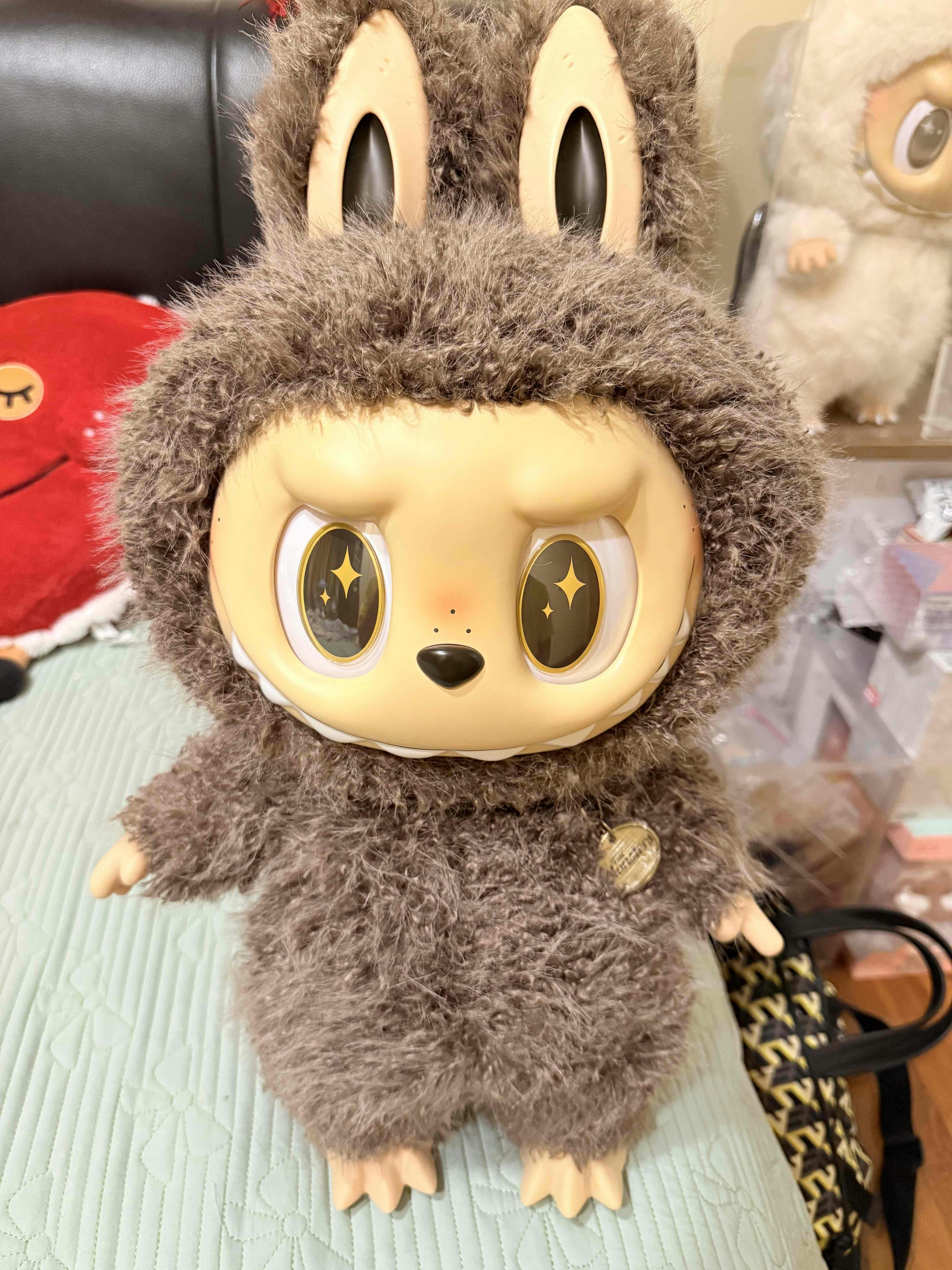Pop Mart Labubu The Monsters ZIMOMO I Found You Vinyl Doll + Tote Bag