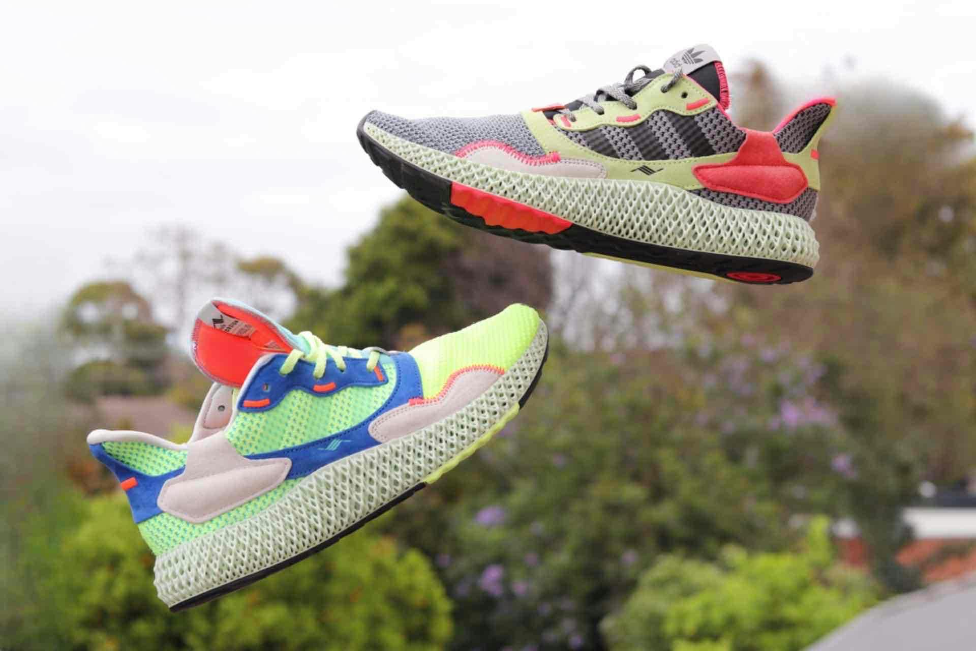 adidas ZX 4000 4D Grey Three Hi Res Yellow BD7927