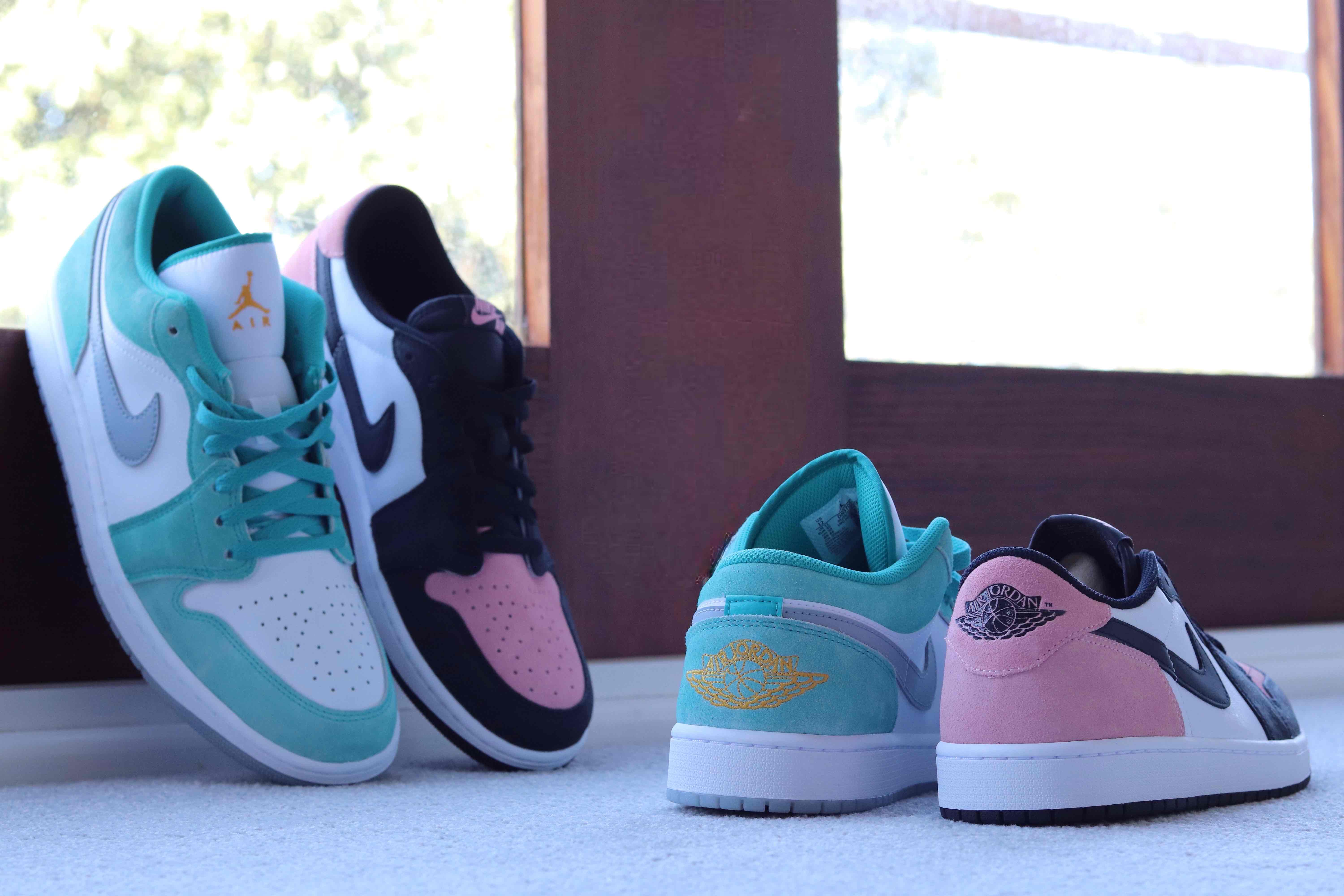 washed coral jordan 1