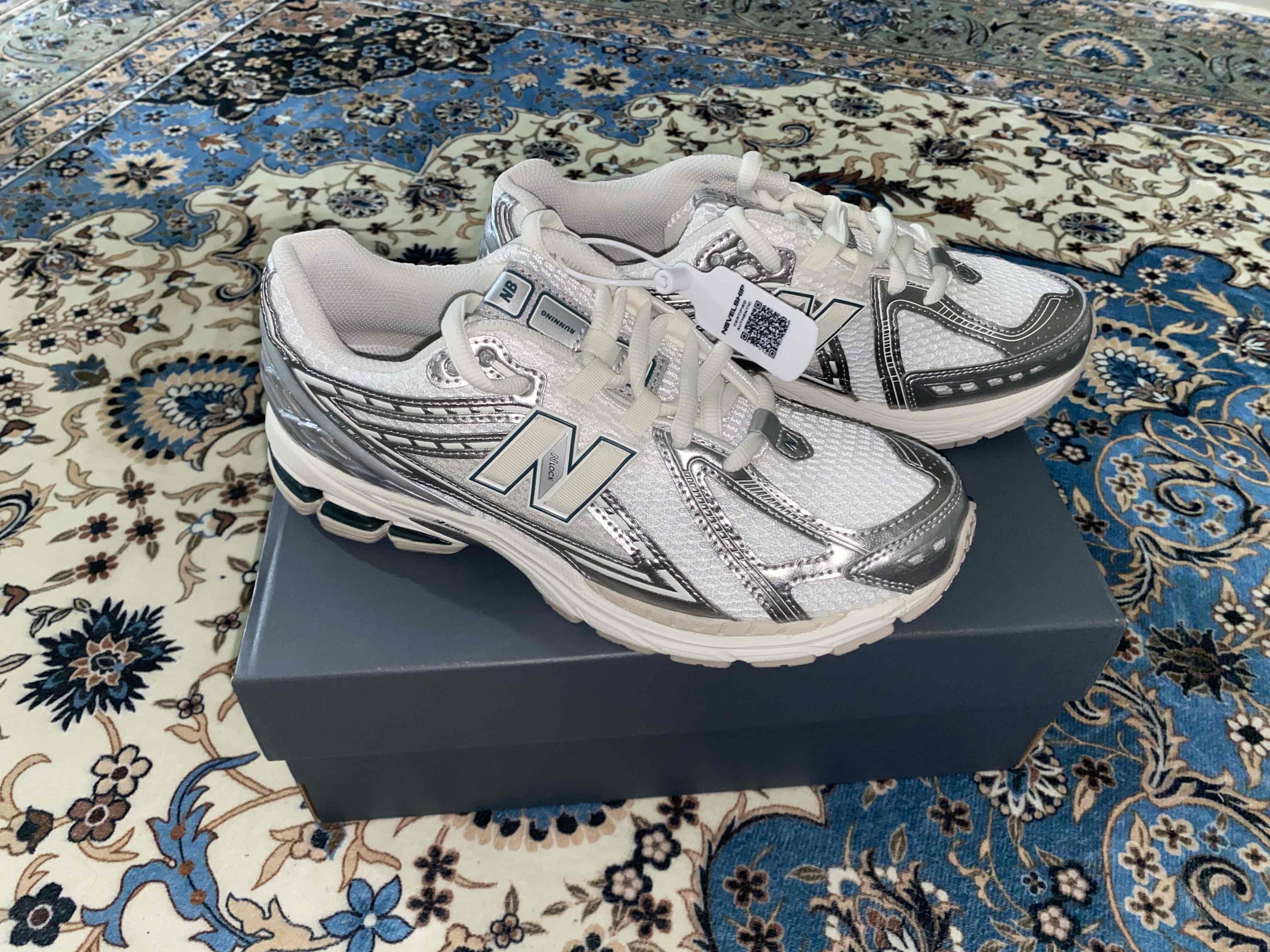 【新品】New Balance 1906L / Silver Cream 23 New Balance 1906R NB Silver Metallic Cream Men Casual Shoes