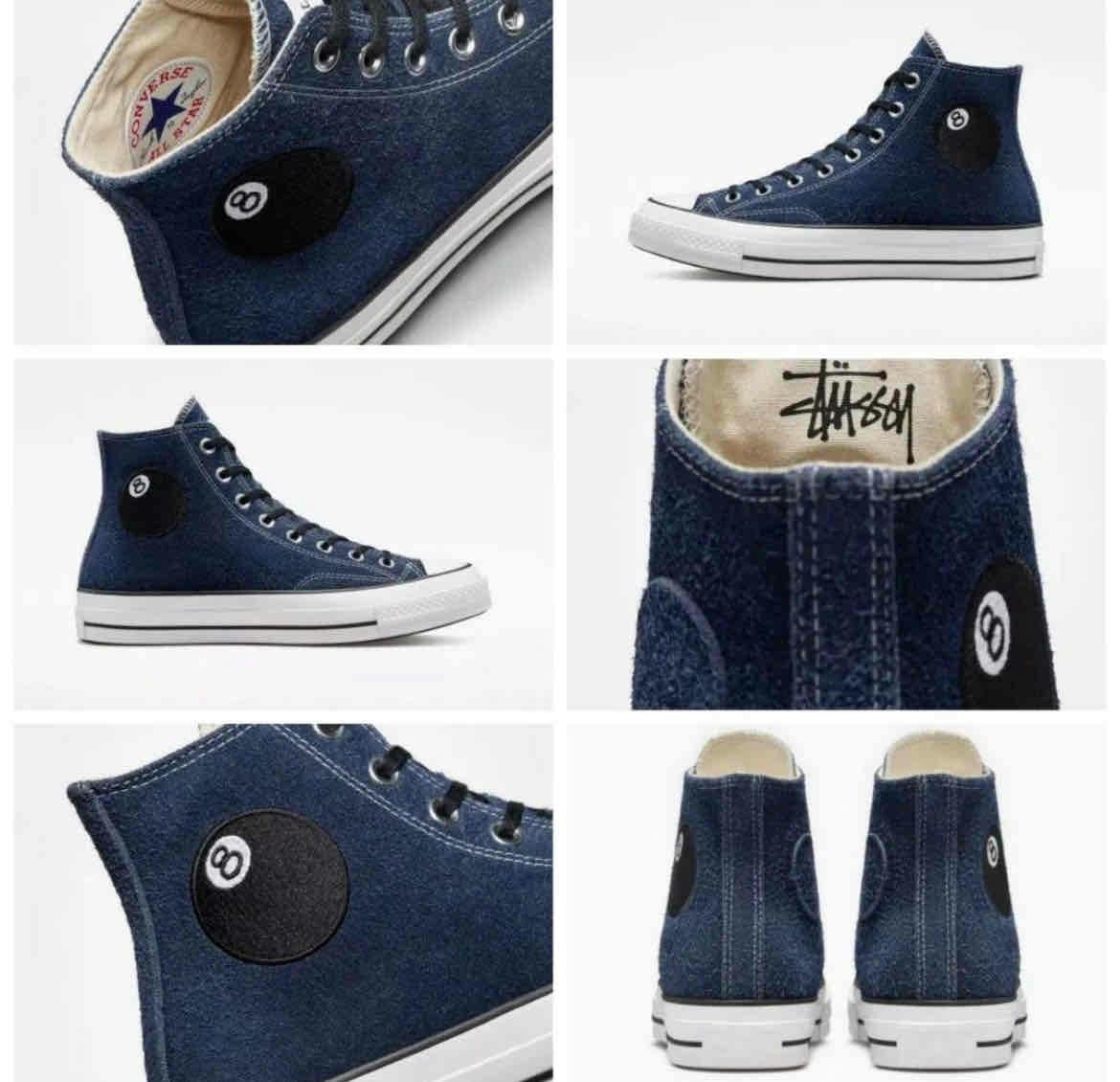 Stüssy x Converse Chuck 70 '8-Ball' A03711C