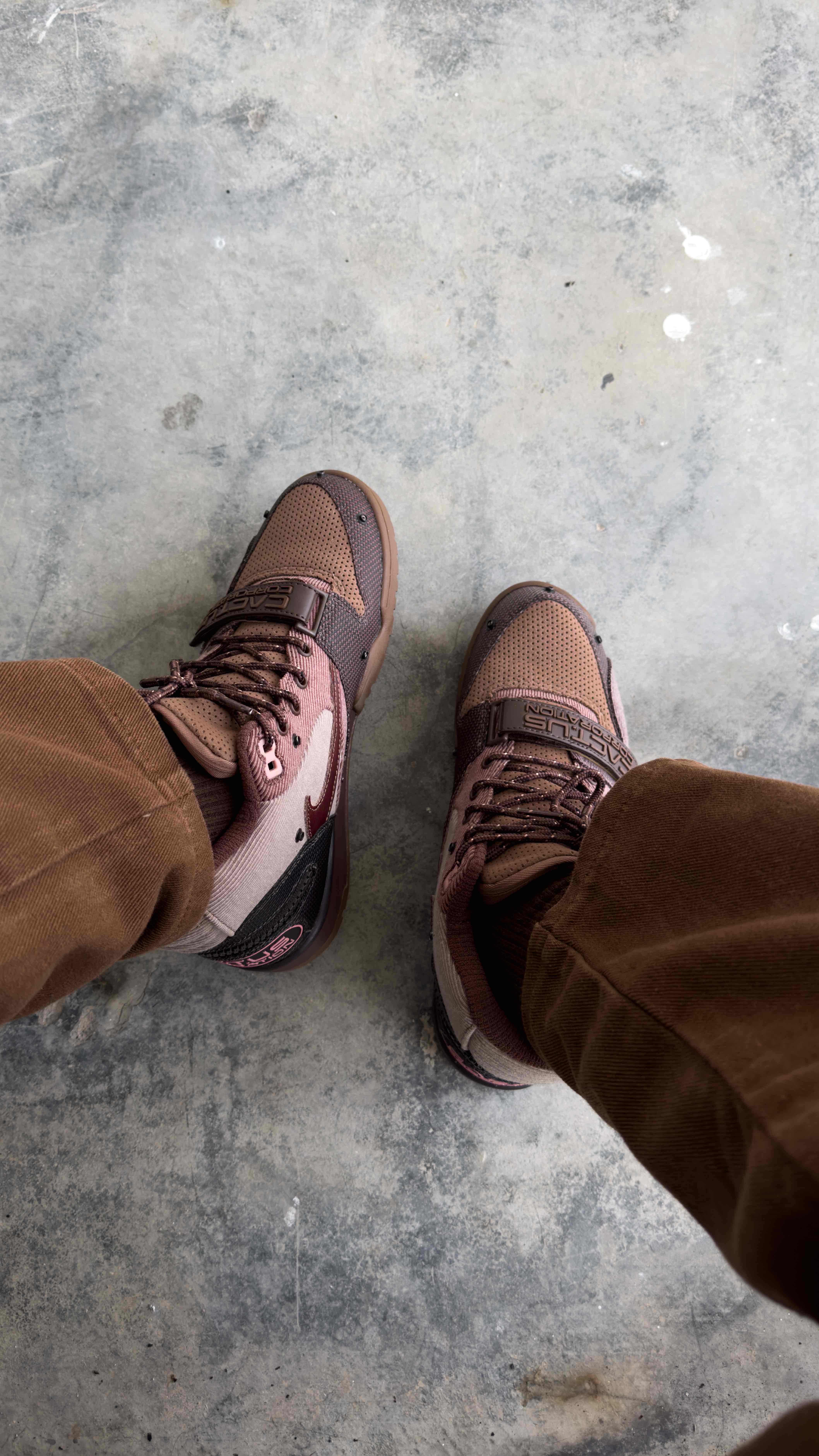 Travis Scott x Nike Air Trainer 1 SP 'Wheat'