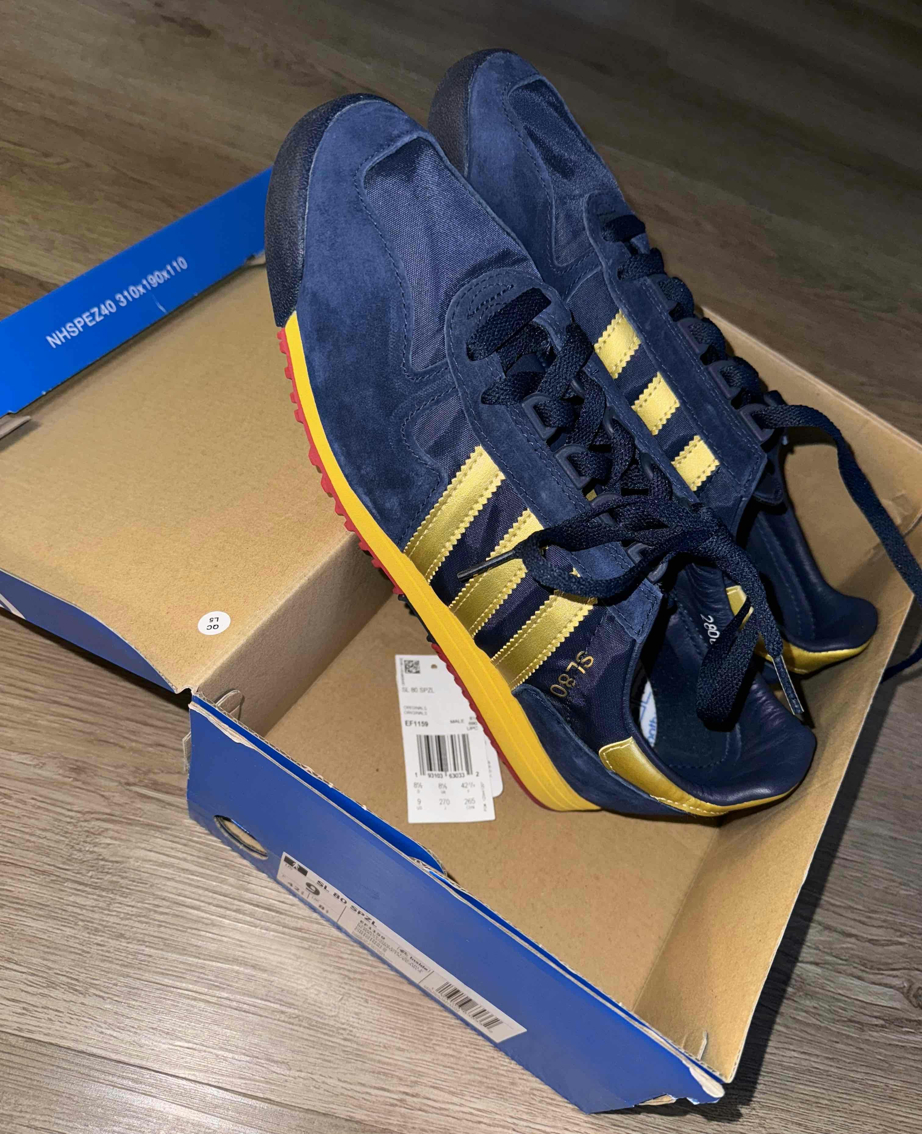 adidas SL 80 SPZL 'Collegiate Navy' EF1159