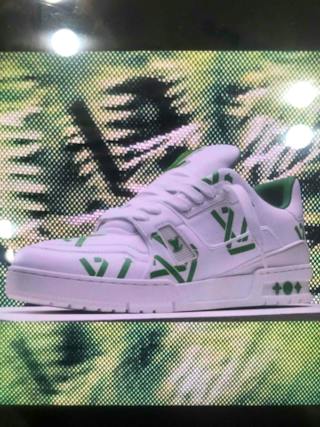 Louis Vuitton Trainer 'Panda' 1A9JG9 Louis Vuitton Trainer 'Panda' 1A9JG9