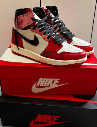 Marvel Spiderman x Air Jordan 1 Retro High OG 'Across The Spider Verse Next Chapter' DV1748-601 Marvel Spiderman x Air Jordan 1 Retro High OG 'Across The Spider Verse Next Chapter' DV1748-601