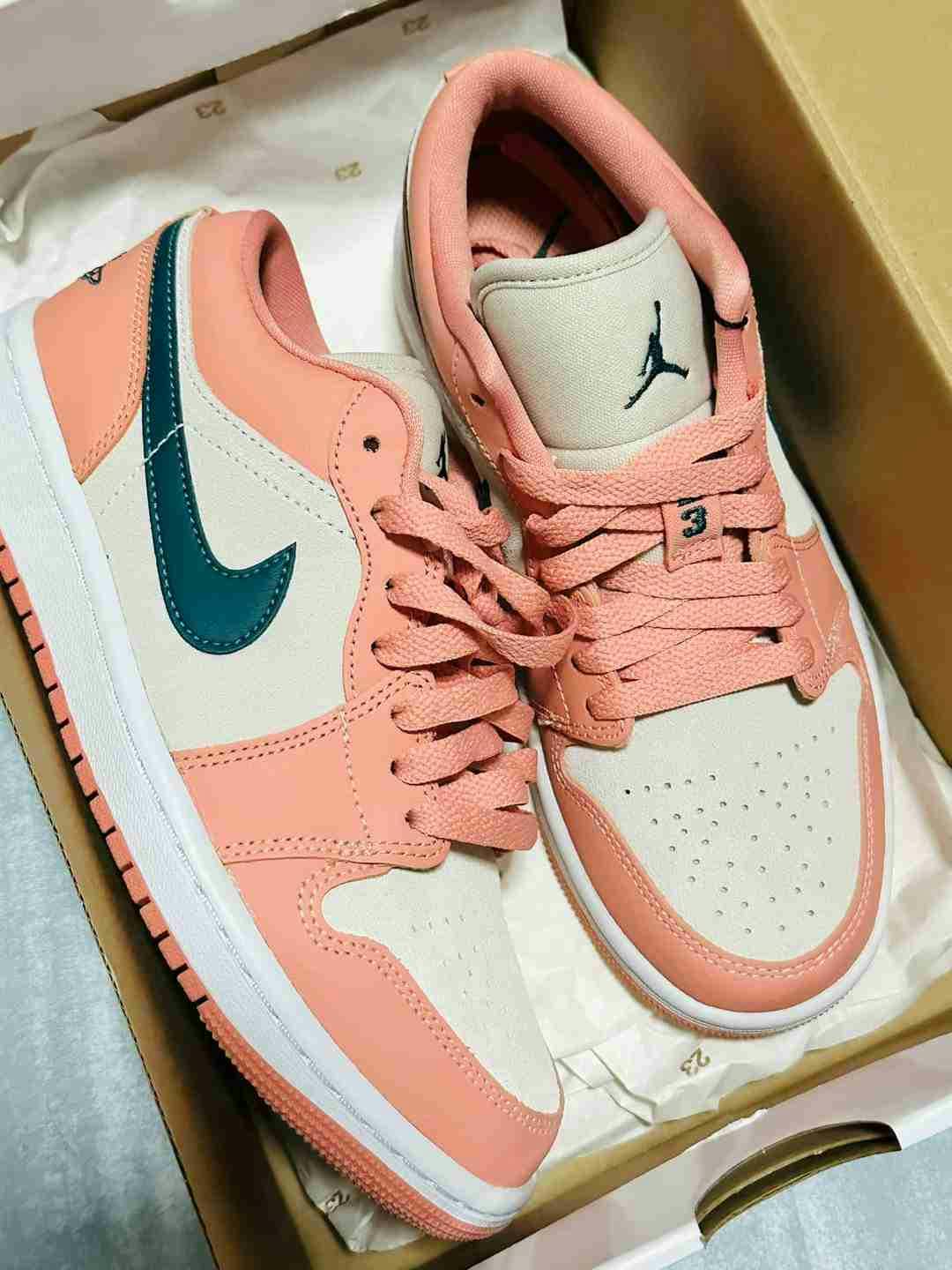 (Women) Air Jordan 1 Low 'Light Madder Root' DC0774-800 (Women) Air Jordan 1 Low 'Light Madder Root' DC0774-800