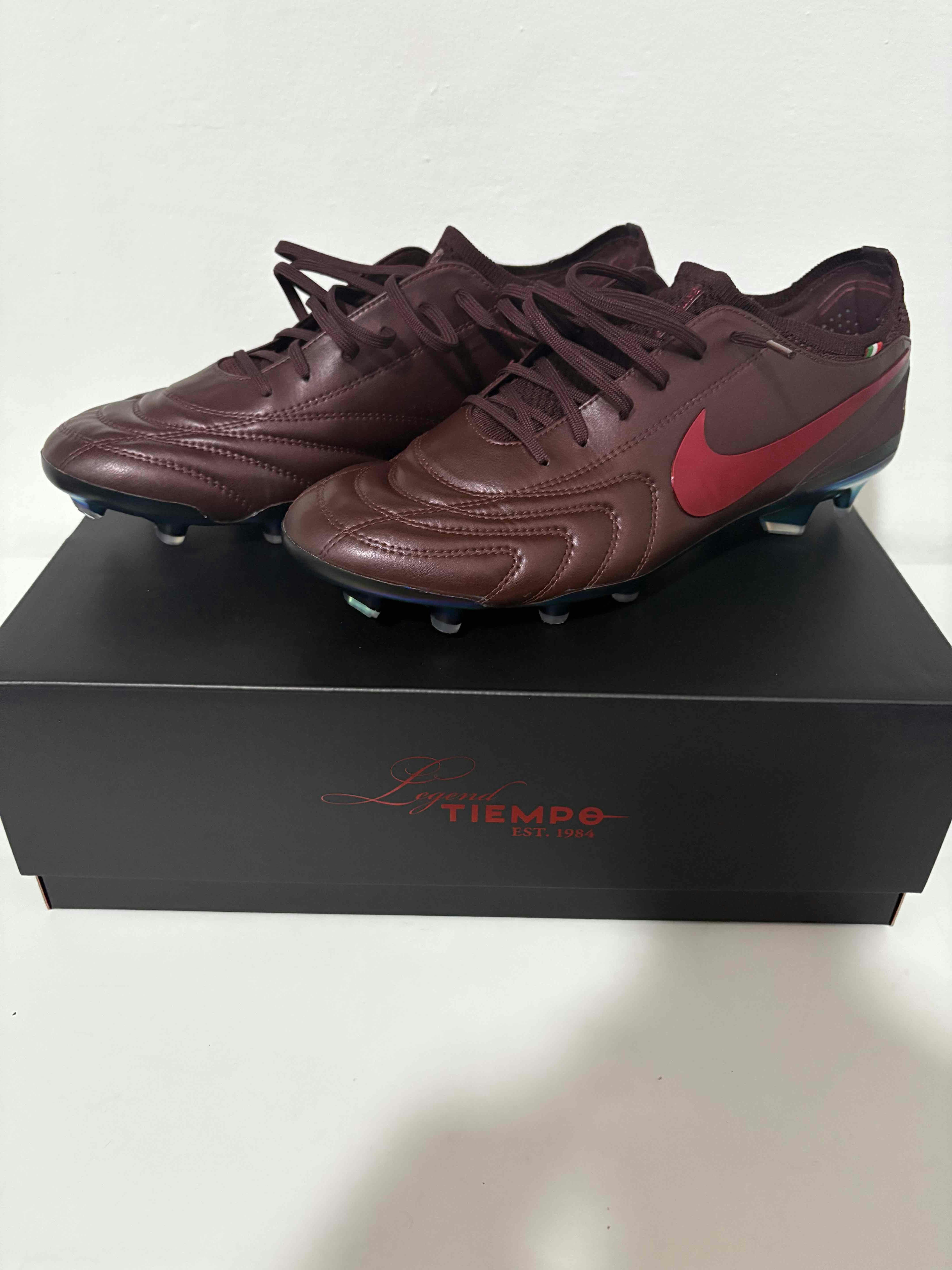 Nike Tiempo Legend 10 Elite Luxe FG Made in Italy 'Montebelluna' FZ1487-600 Nike Tiempo Legend 10 Elite Luxe FG Made in Italy 'Montebelluna' FZ1487-600