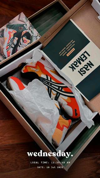 SneakerLAH x ASICS Gel-Kayano 5 OG 'Nasi Lemak' 1021A405-101