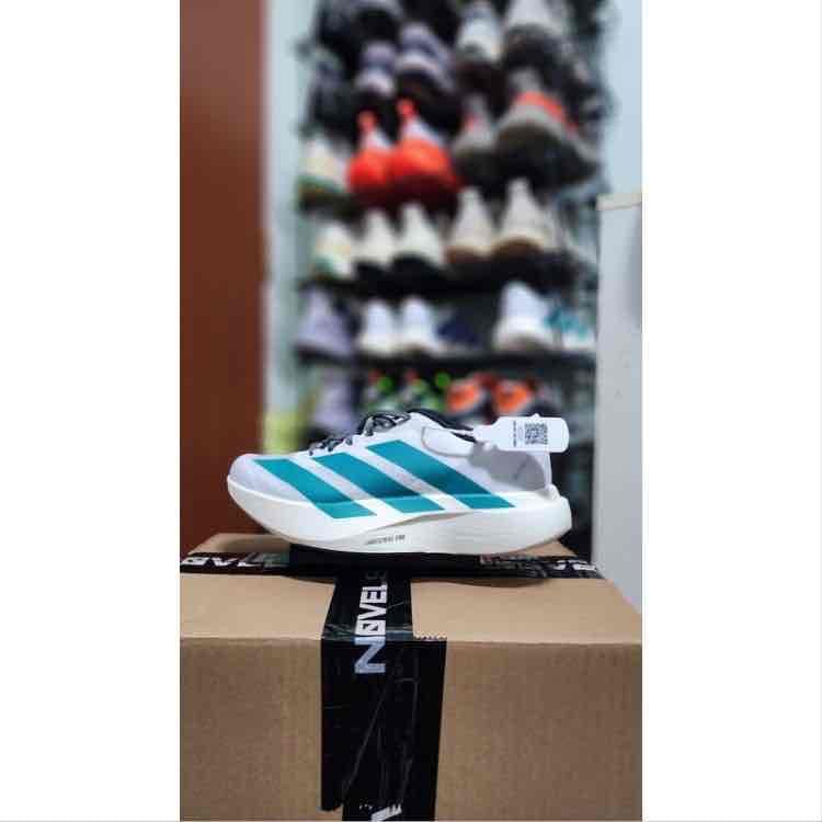 adidas Adizero Evo SL 'White Pure Teal' JS4487