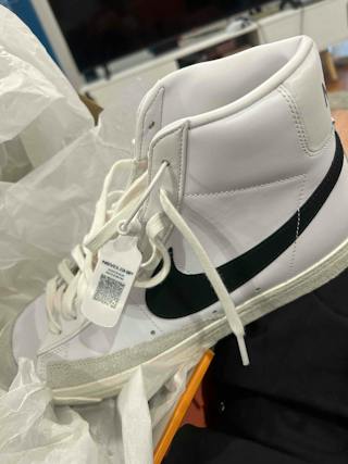 Nike Blazer Mid '77 Vintage 'White Black' BQ6806-100 Nike Blazer Mid '77 Vintage 'White Black' BQ6806-100