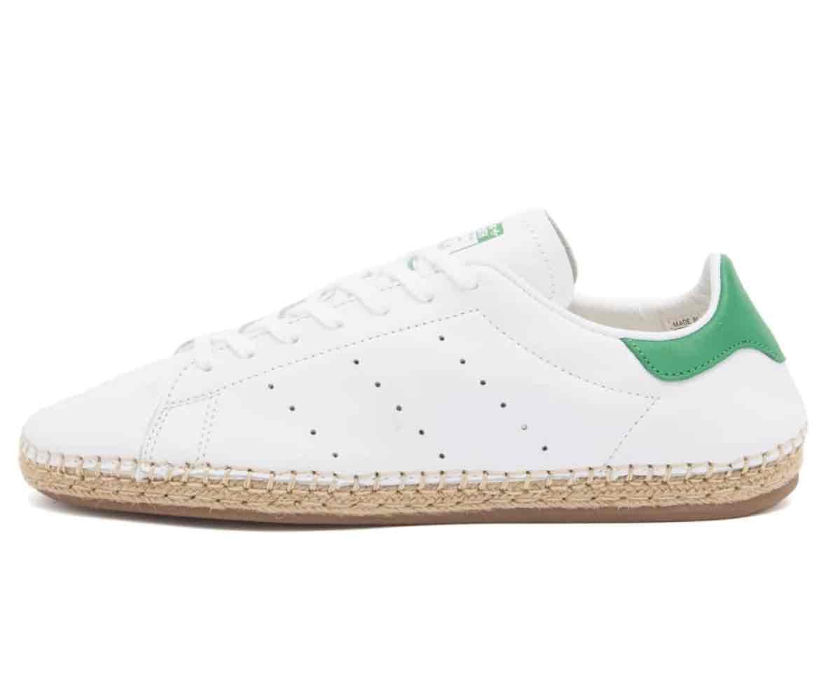 CLOT x adidas Stan Smith Espadrille 'White Green' JQ9226