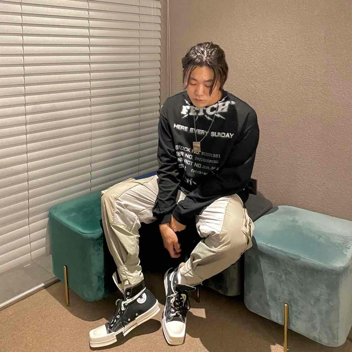 Rick Owens x Converse TURBODRK Chuck 70 High 'Black' 172344C