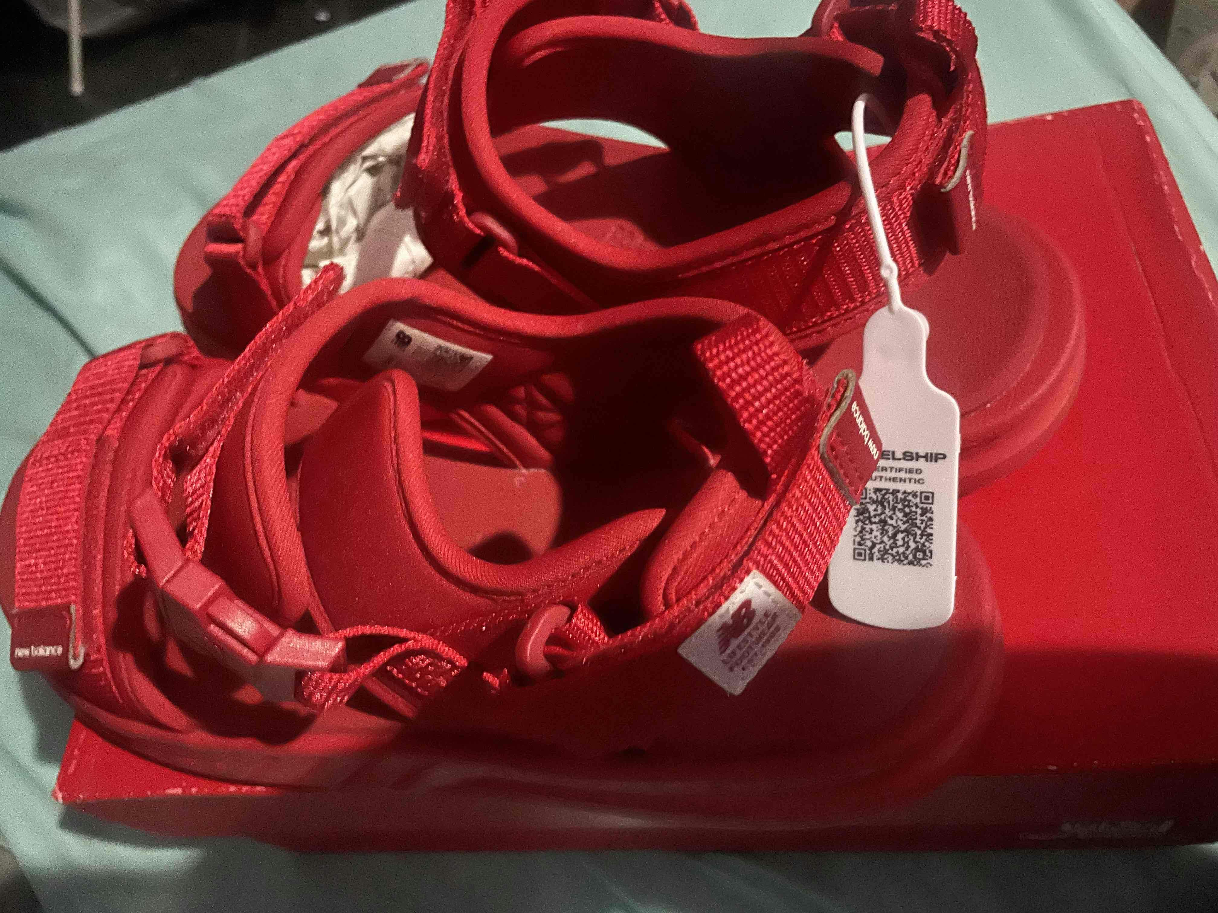 New Balance 800 Series Red Sandals SDL800RD