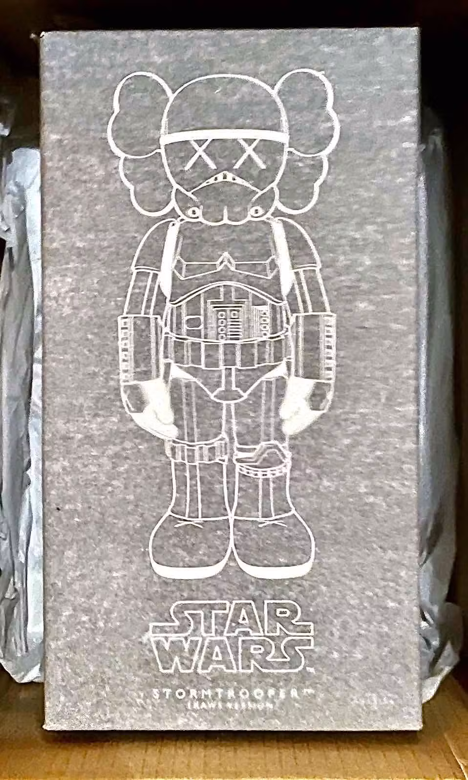 KAWS Star Wars Storm Trooper Companion Vinyl Figure White KAWS Star Wars Storm Trooper Companion Vinyl Figure White