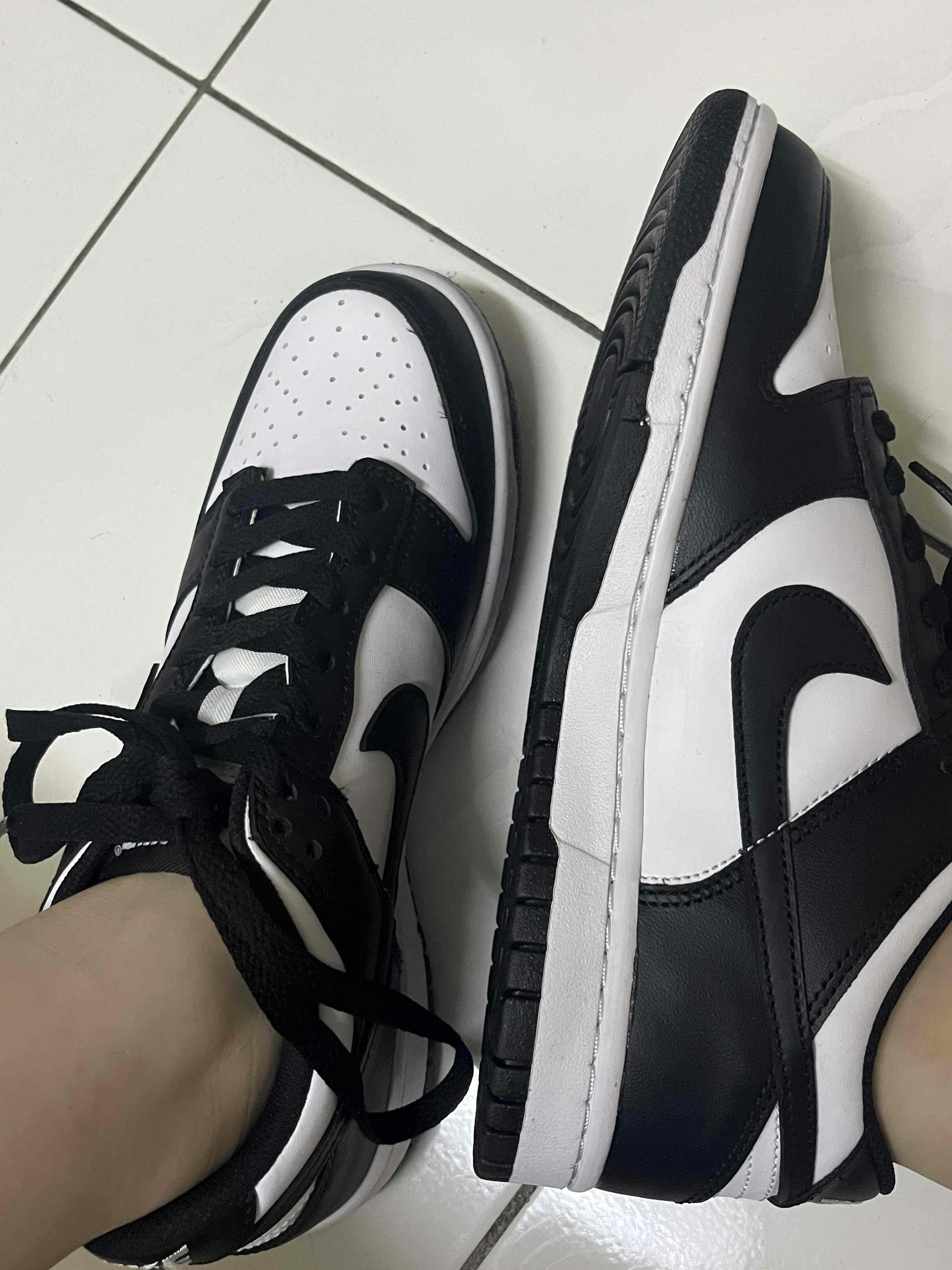 (Grade School) Nike Dunk Low 'Panda' CW1590-100