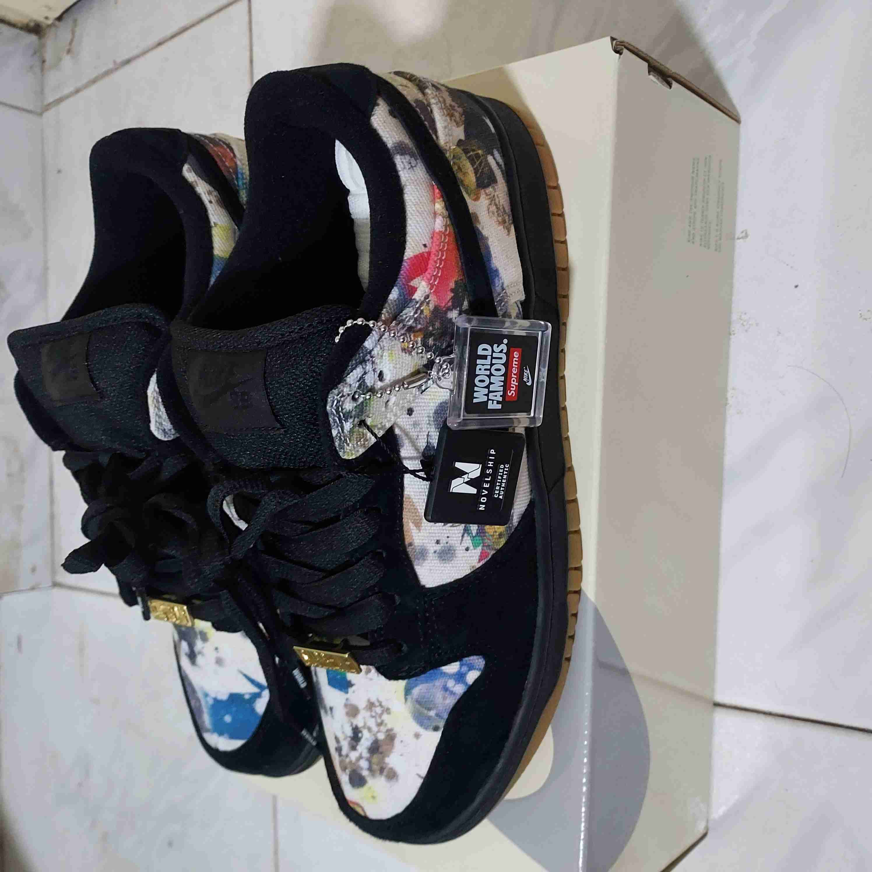 Supreme x Nike SB Dunk Low 'Rammellzee' - FD8778-001 - Novelship