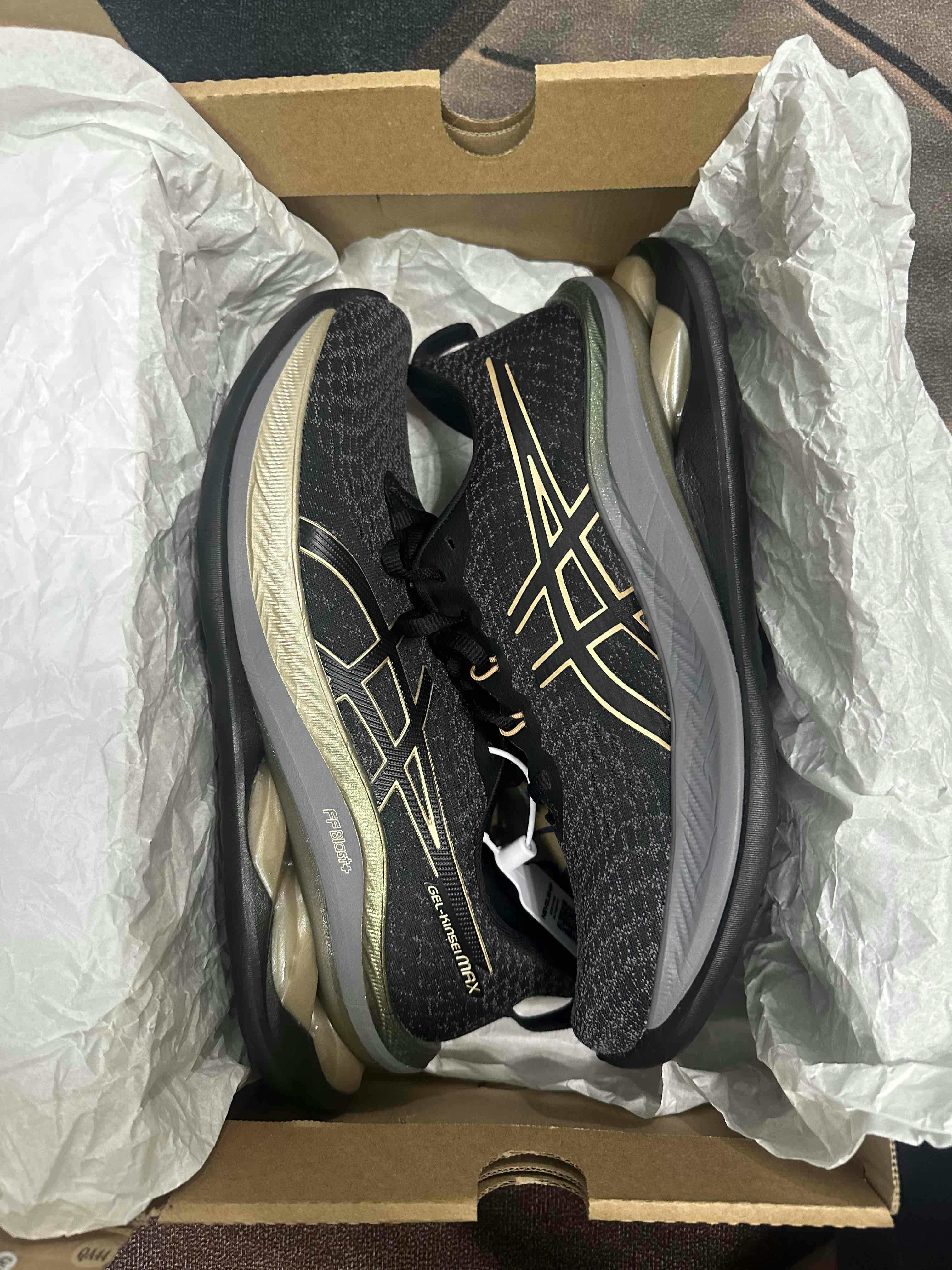 ASICS Gel Kinsei Max Platinum 'Black Champagne' 1011B927-001