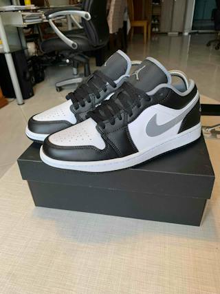 Air Jordan 1 Low 'Black Medium Grey' 553558-040 Air Jordan 1 Low 'Black Medium Grey' 553558-040