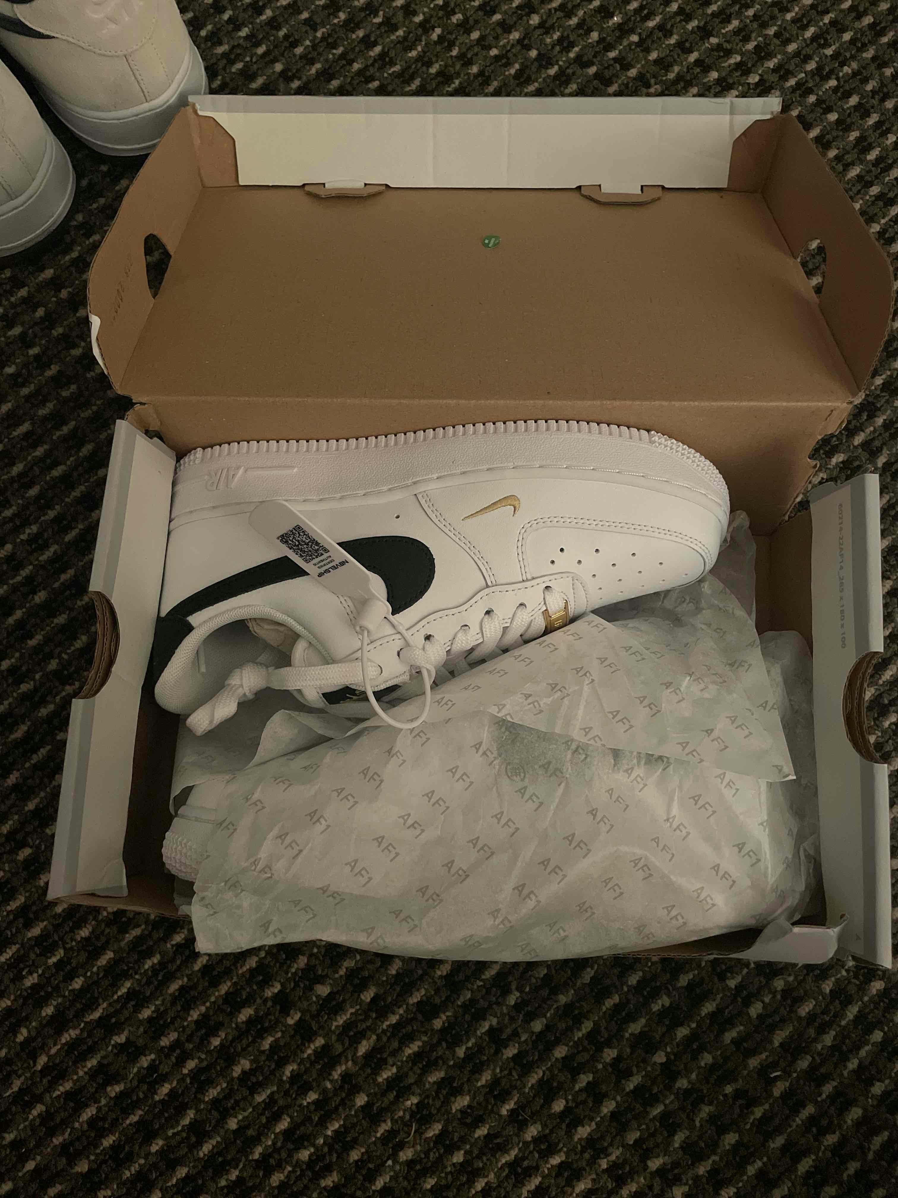 (Women) Nike Air Force 1 '07 Essential 'White Black' CZ0270-102