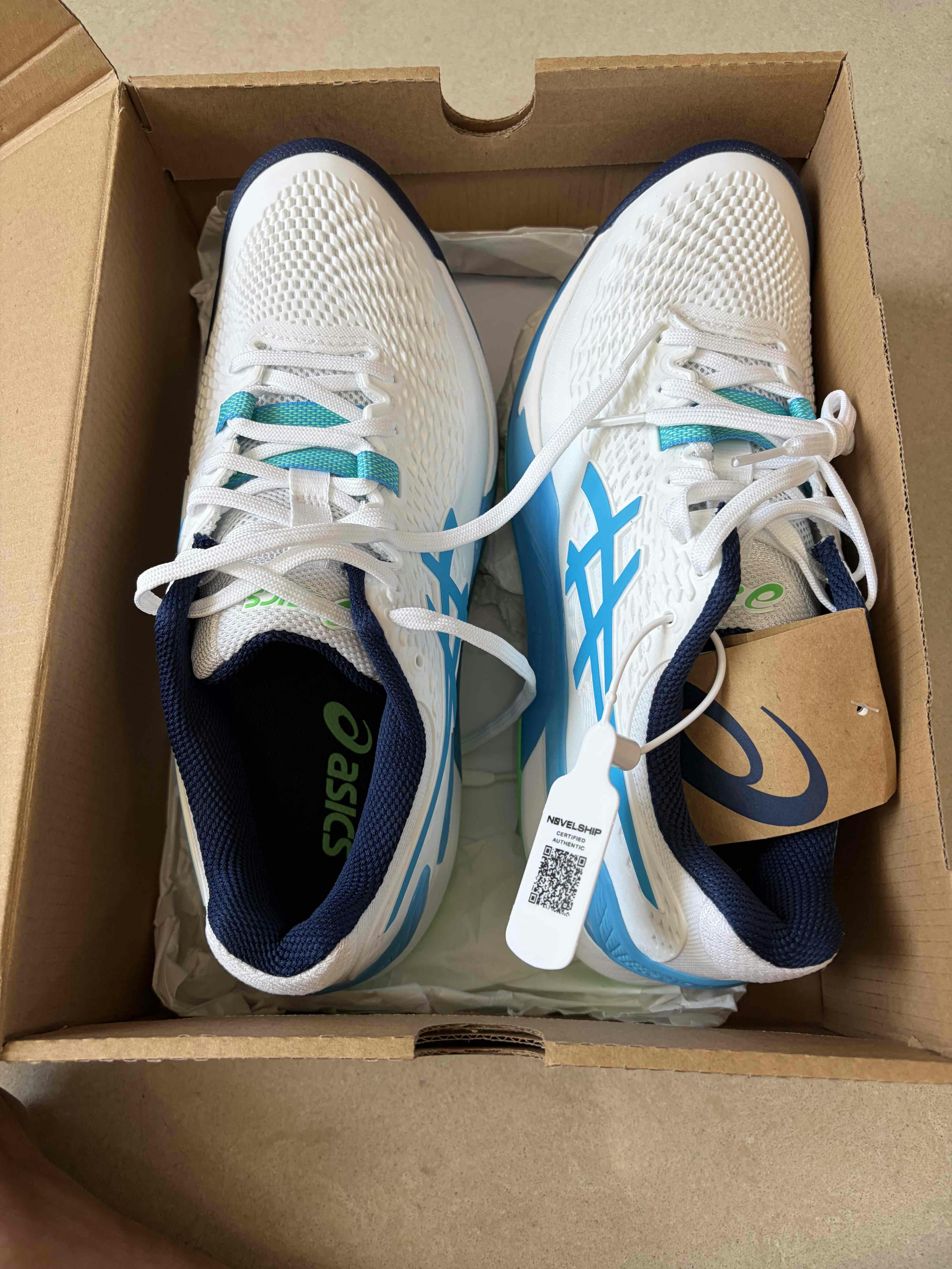 ASICS Gel-Resolution 9 'White Digital Aqua' 1041A330-103