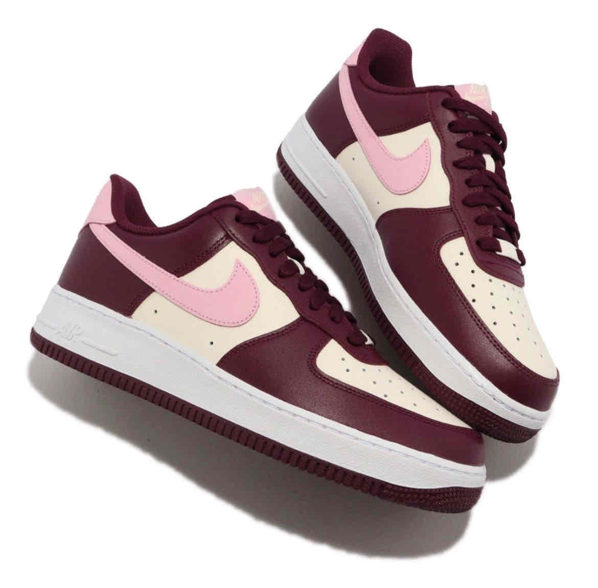 Nike air force 2025 1 07 bordeaux