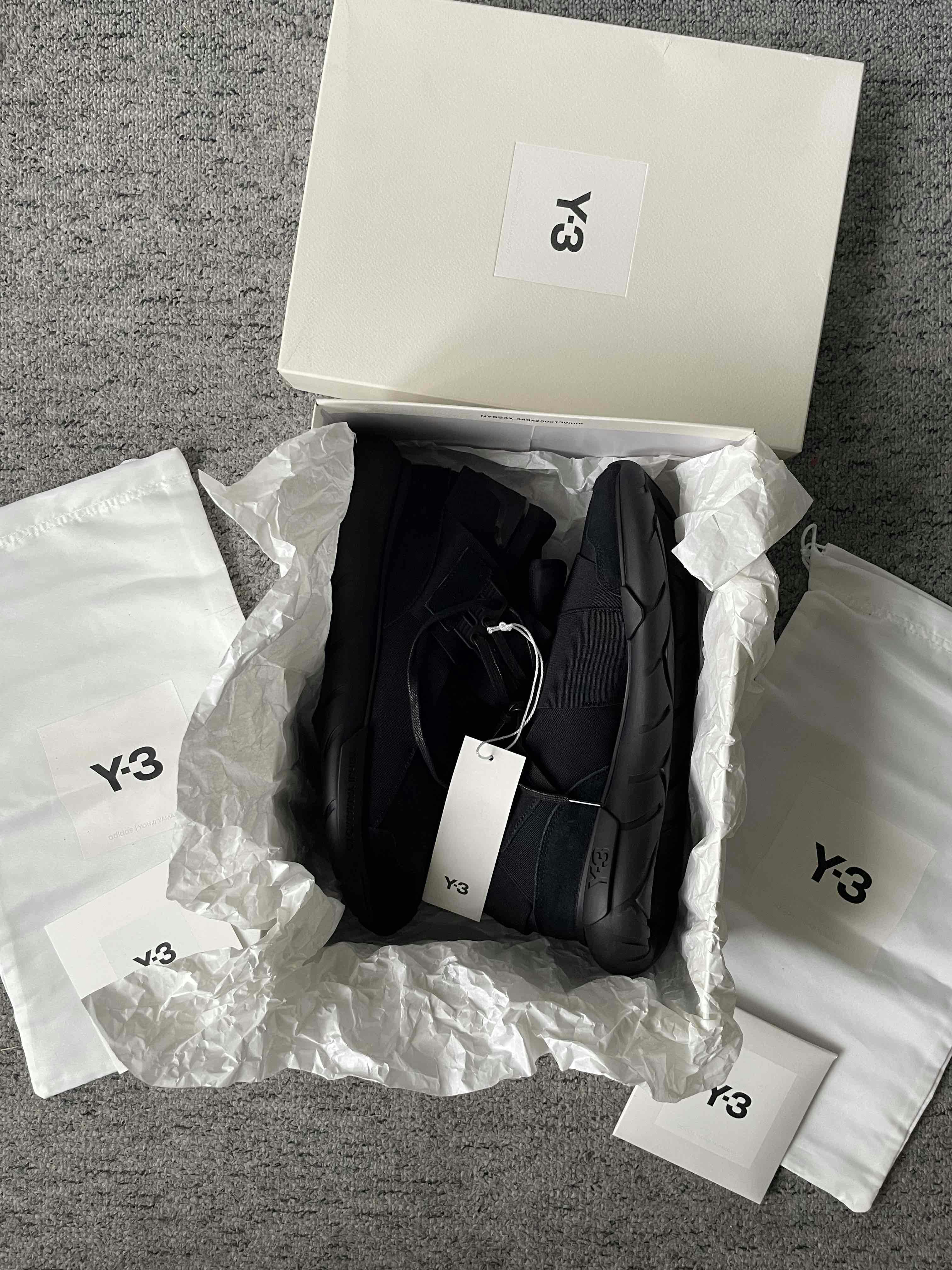 adidas Y-3 Qasa High 'Black' S83173