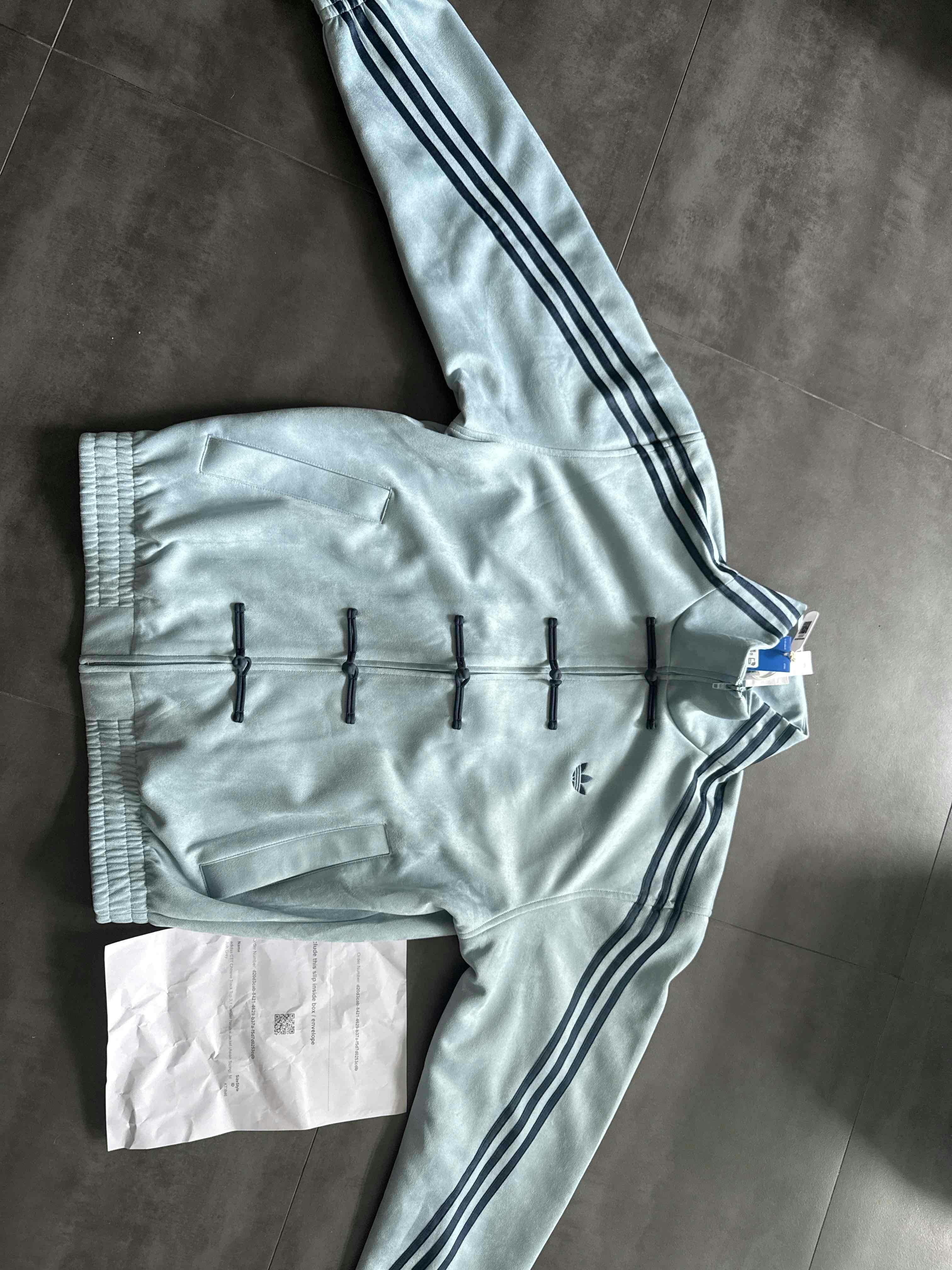 adidas CTT Chinese Track Top 3.1 Gender Neutral Jacket (Asian Sizing) Ash Grey