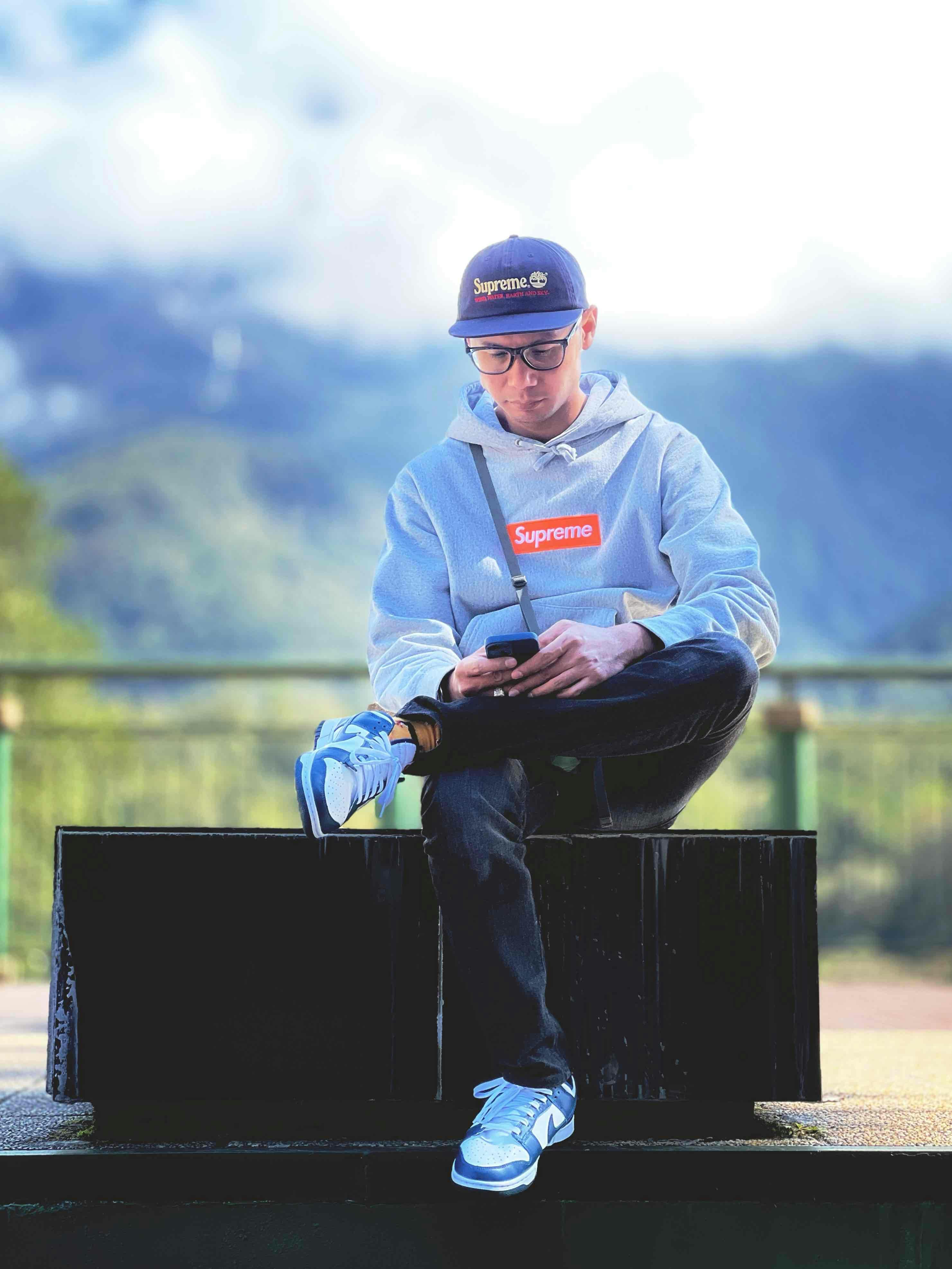 Supreme Box Logo Hooded Sweatshirt (FW17) Heather Grey