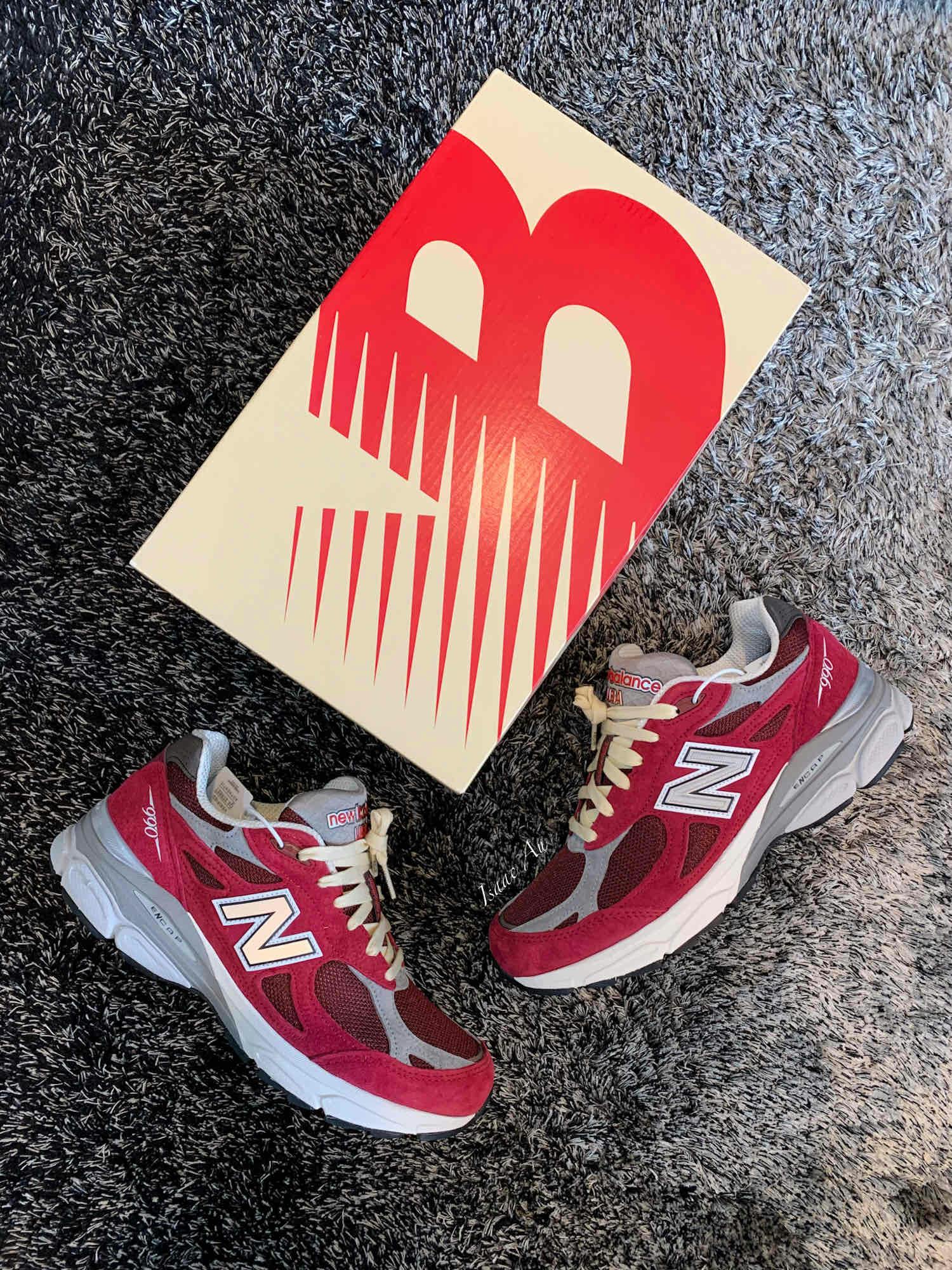 New Balance 990v3 MiUSA 'Scarlet Marblehead' M990TF3