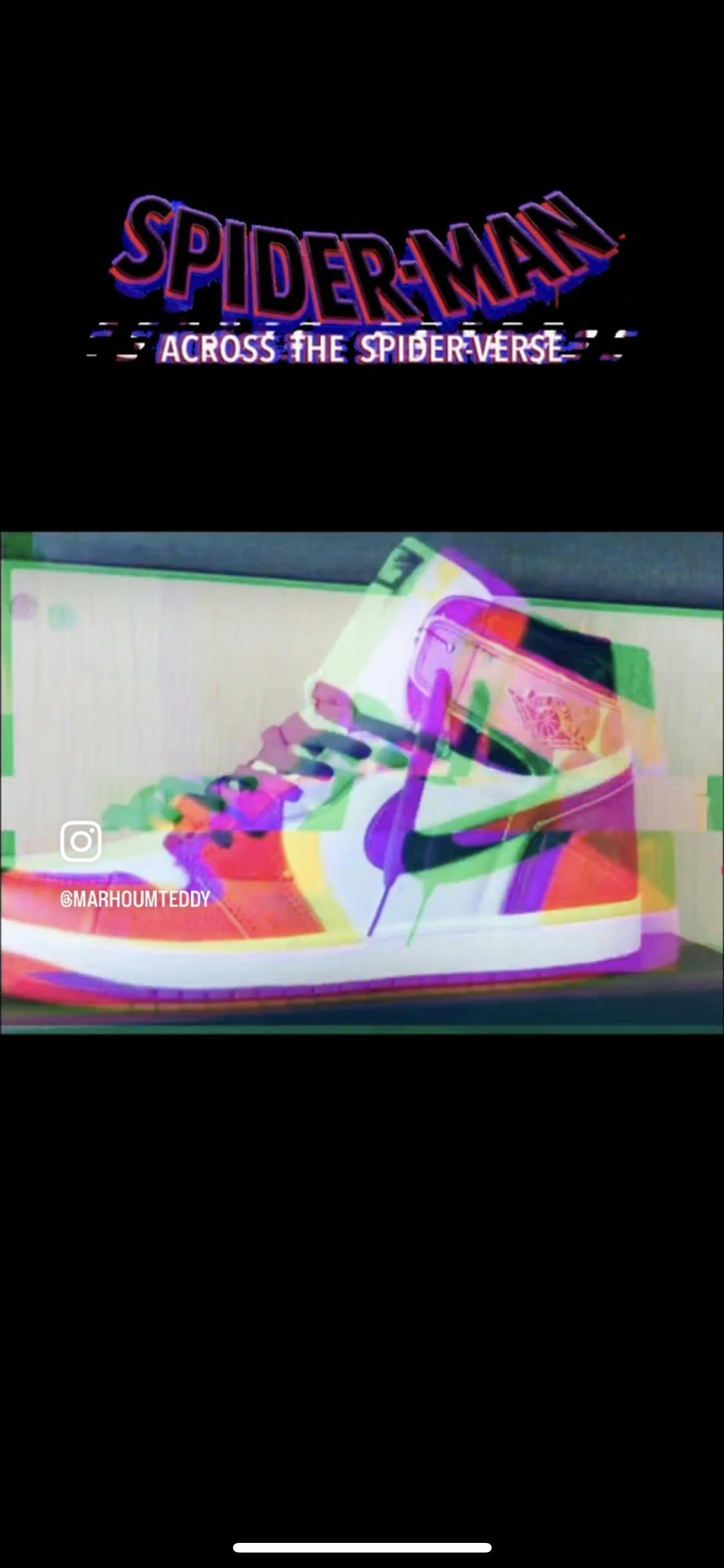 Marvel Spiderman x Air Jordan 1 Retro High OG 'Across The Spider Verse Next Chapter' DV1748-601