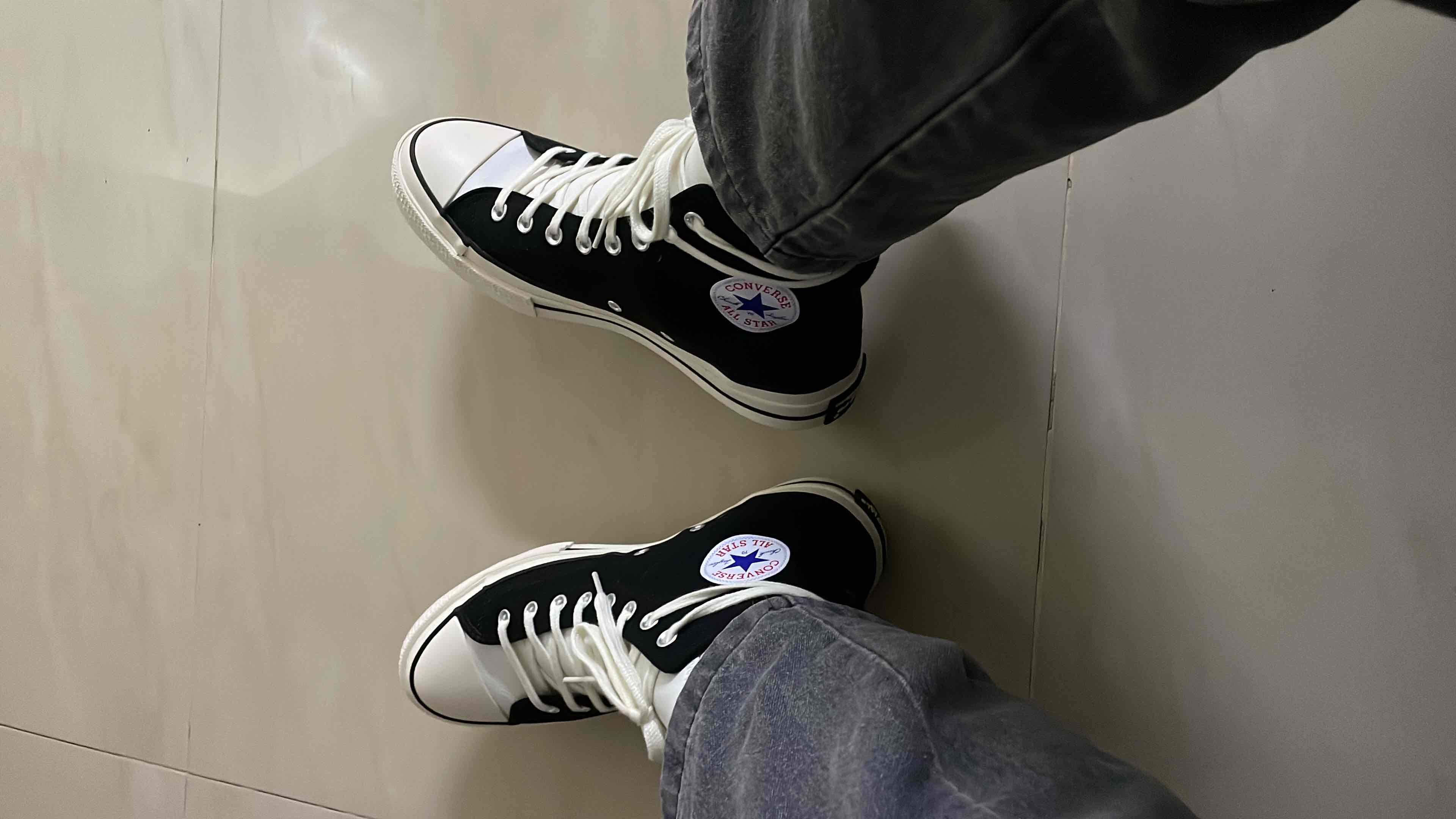 Converse fear of god clearance on feet