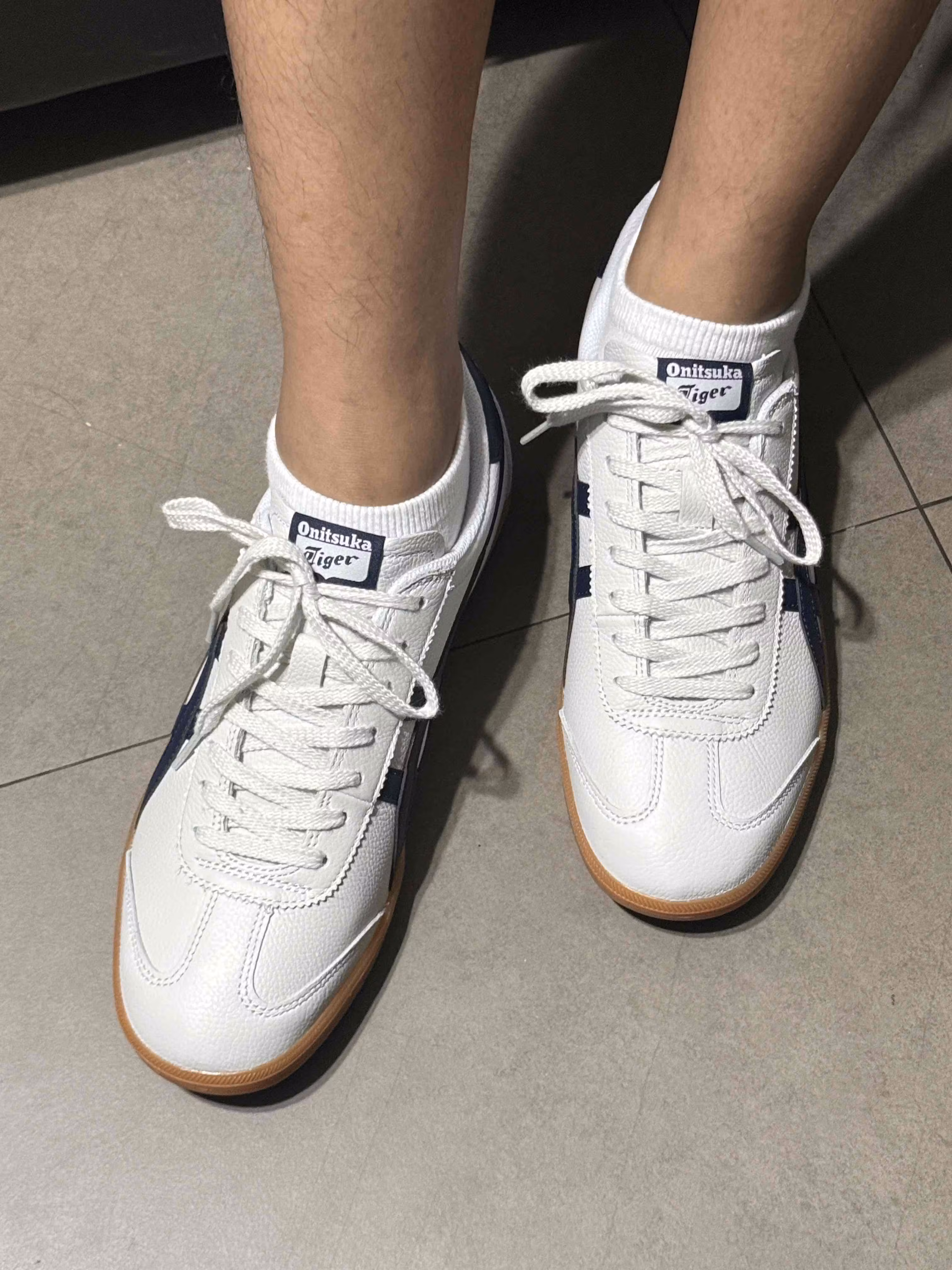 Onitsuka Tiger Tokuten Shoes 'White Navy Gum' 1183B938-020