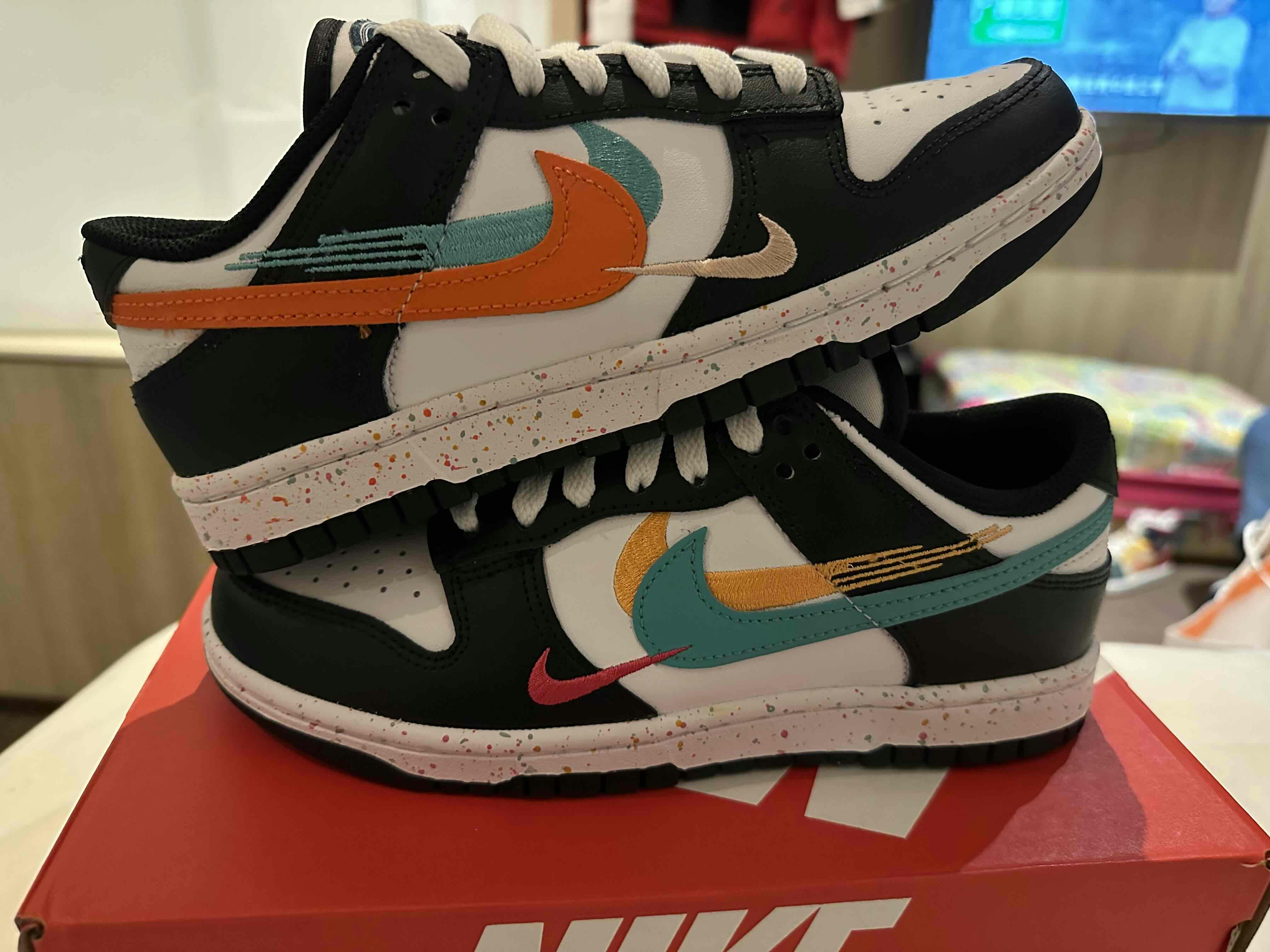 (Women) Nike Dunk Low 'Multi-Swoosh' FD4623-131