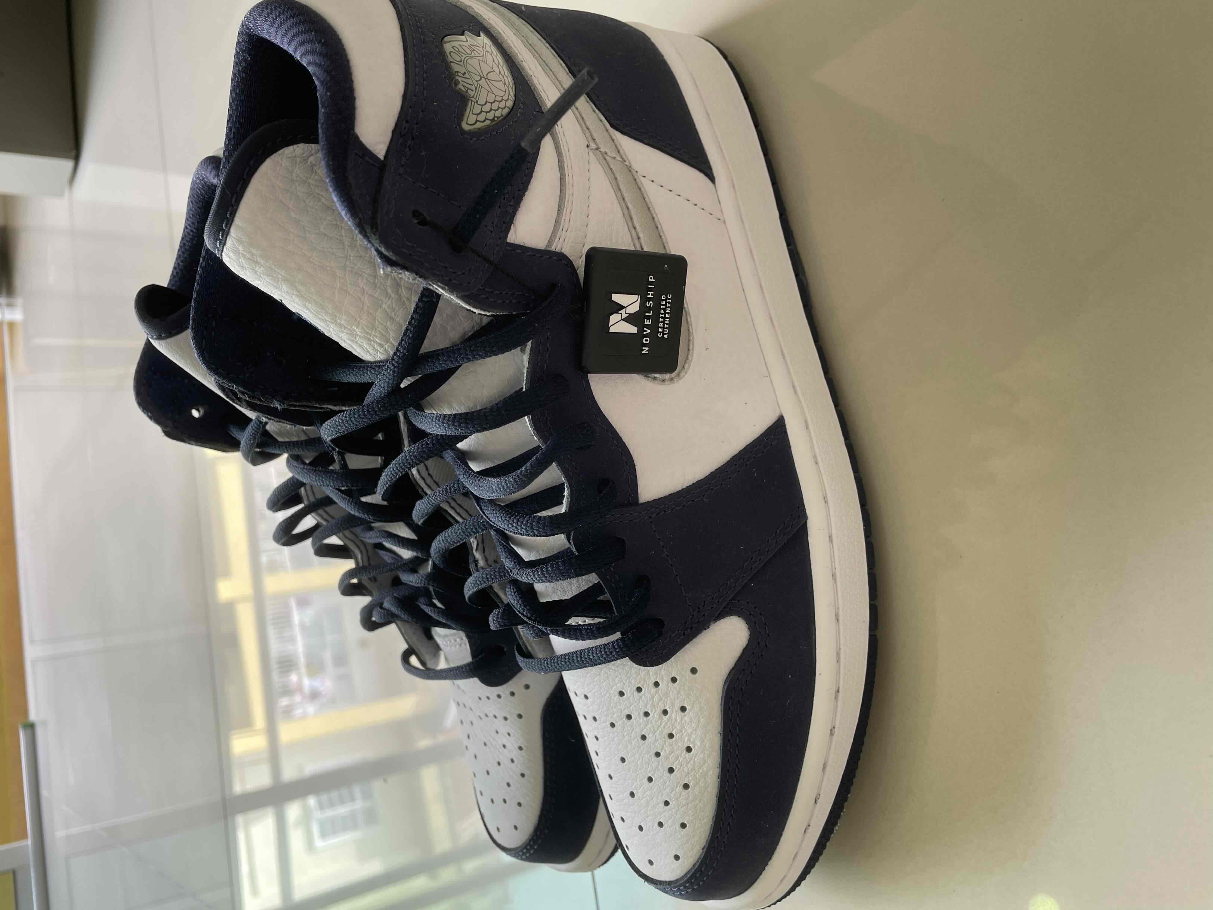 Nike air jordan 1 retro high on sale og midnight navy