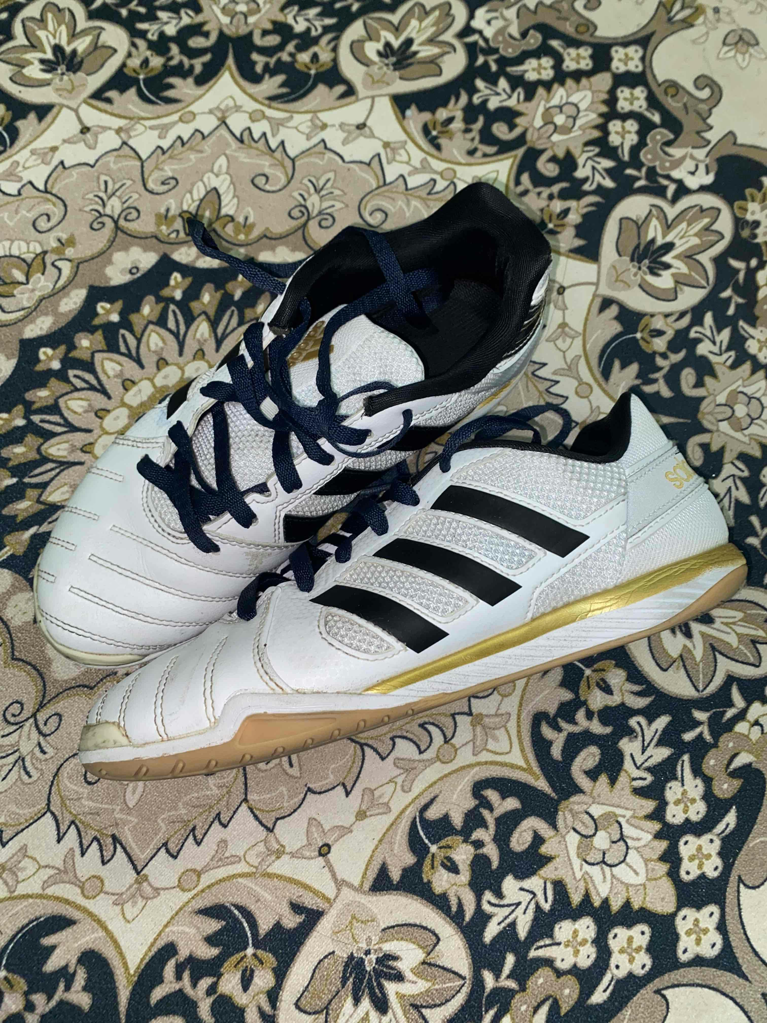 adidas Top Sala 'White Black Yellow' HR0147
