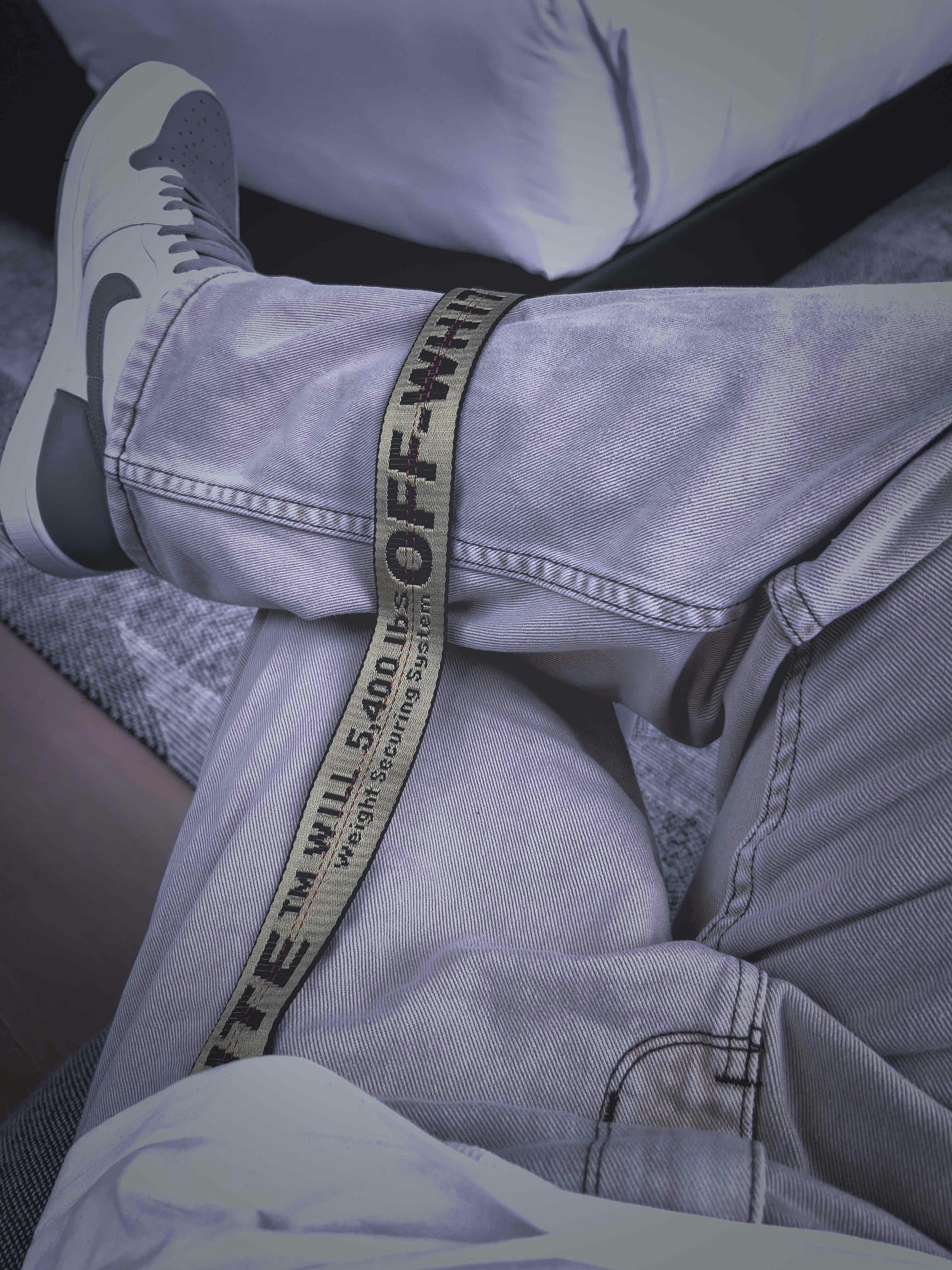 Off-White Industrial Belt (SS19) Yellow/Black