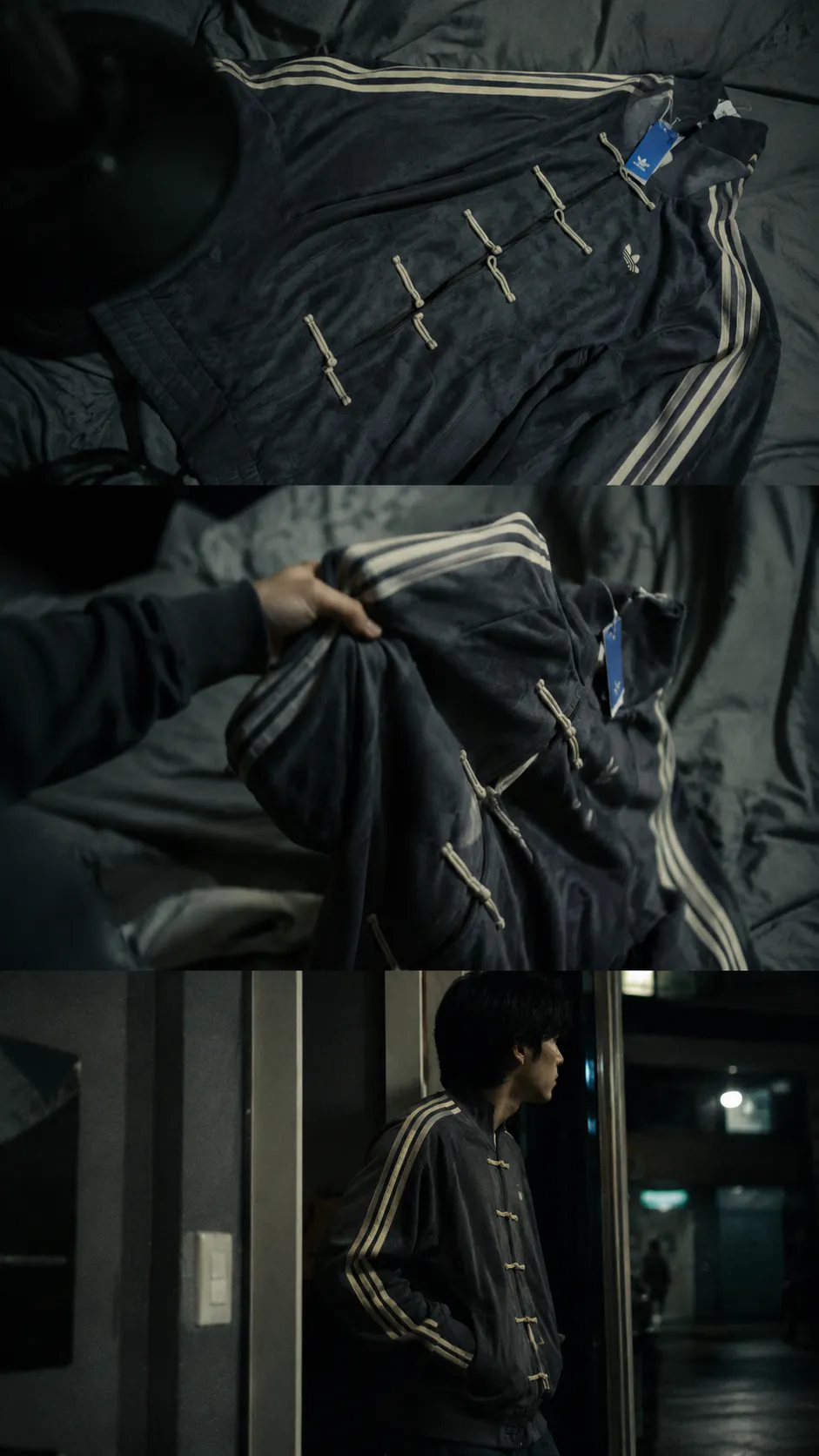 adidas CTT Chinese Track Top 3.1 Gender Neutral Jacket (Asia Sizing) Dark Grey