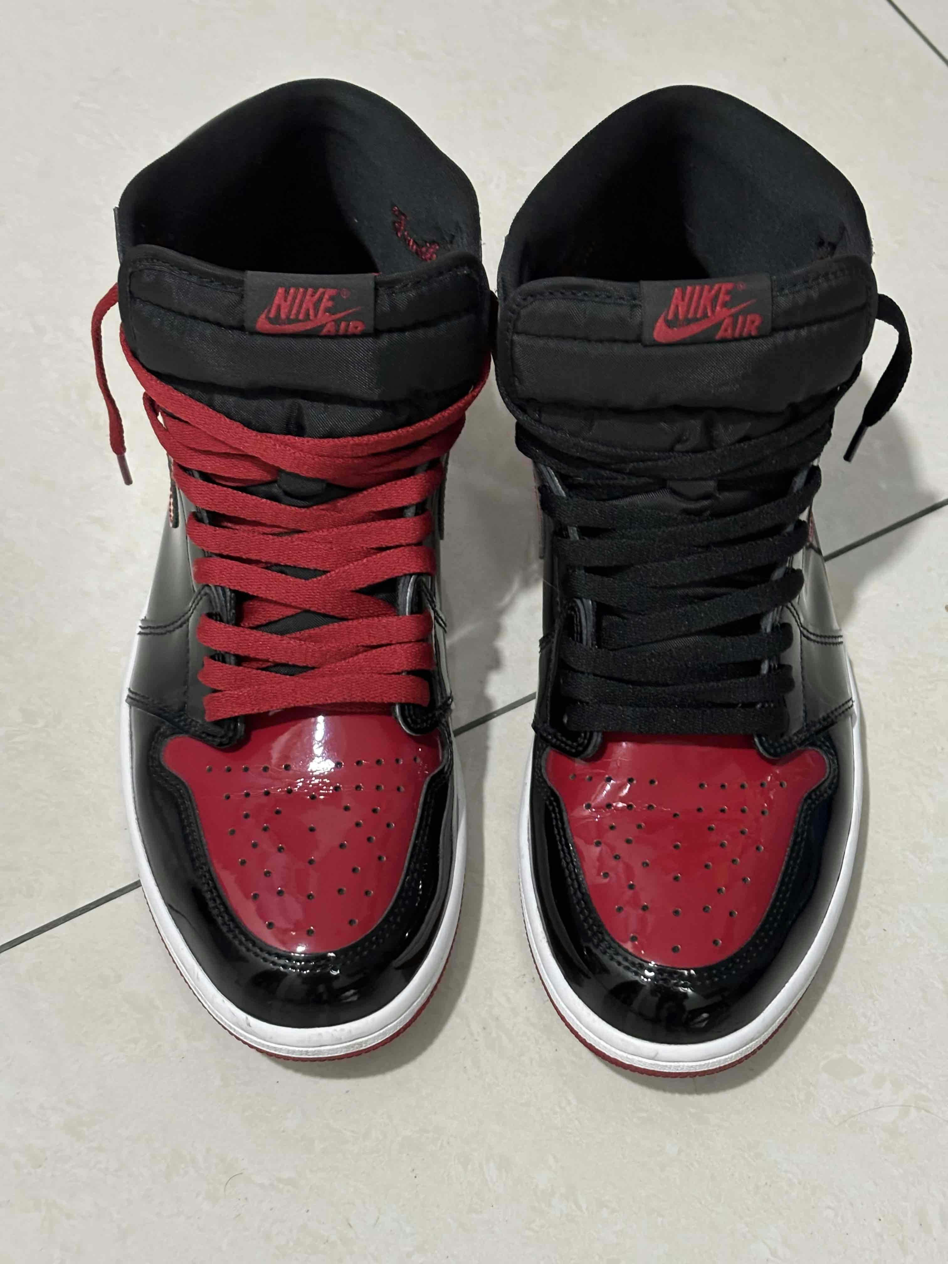 Air Jordan 1 Retro High OG 'Patent Bred' 555088-063